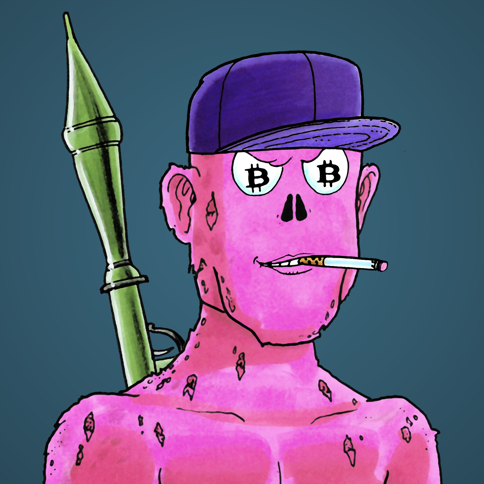 George Trosley - Jungle Freaks - Jungle Freak 5897 - NFT # 5897