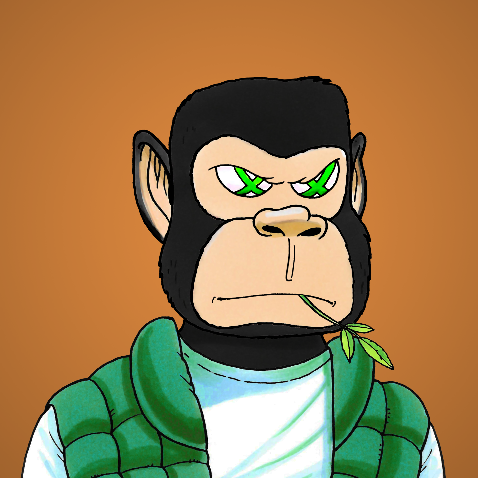 George Trosley - Jungle Freaks - Jungle Freak 5898 - NFT # 5898