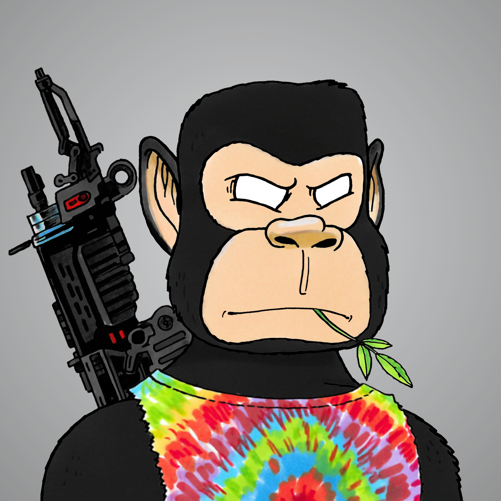 George Trosley - Jungle Freaks - Jungle Freak 5899 - NFT # 5899