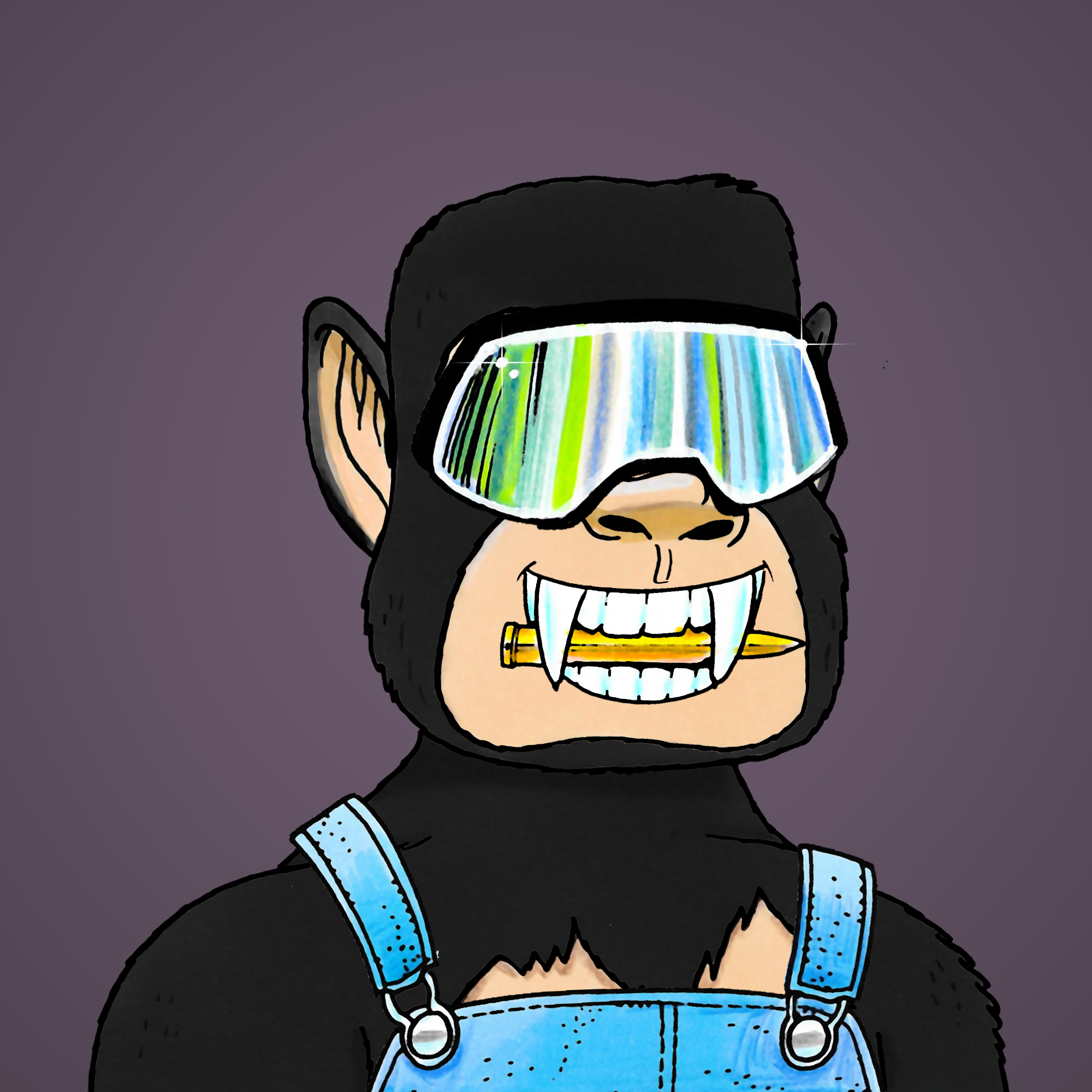 George Trosley - Jungle Freaks - Jungle Freak 59 - NFT # 59