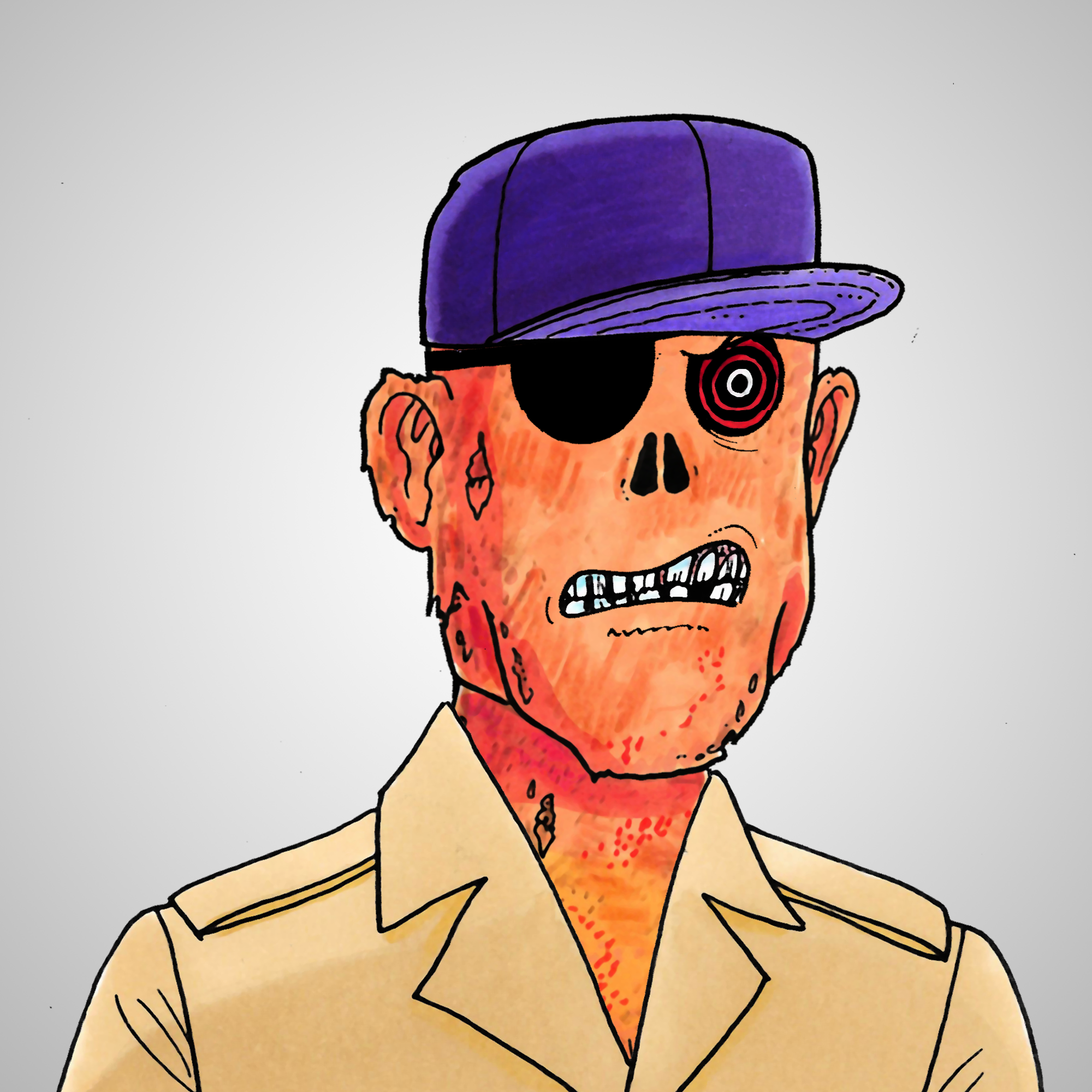 George Trosley - Jungle Freaks - Jungle Freak 590 - NFT # 590