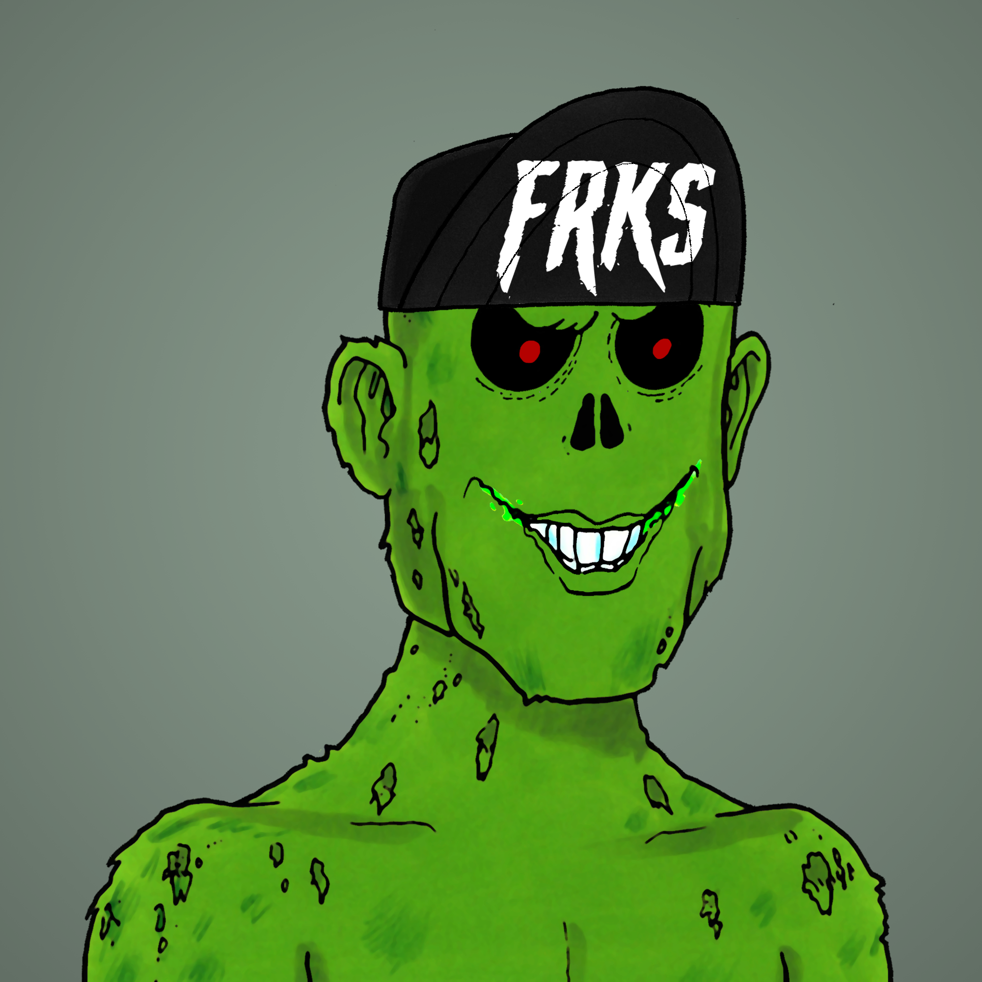 George Trosley - Jungle Freaks - Jungle Freak 5902 - NFT # 5902