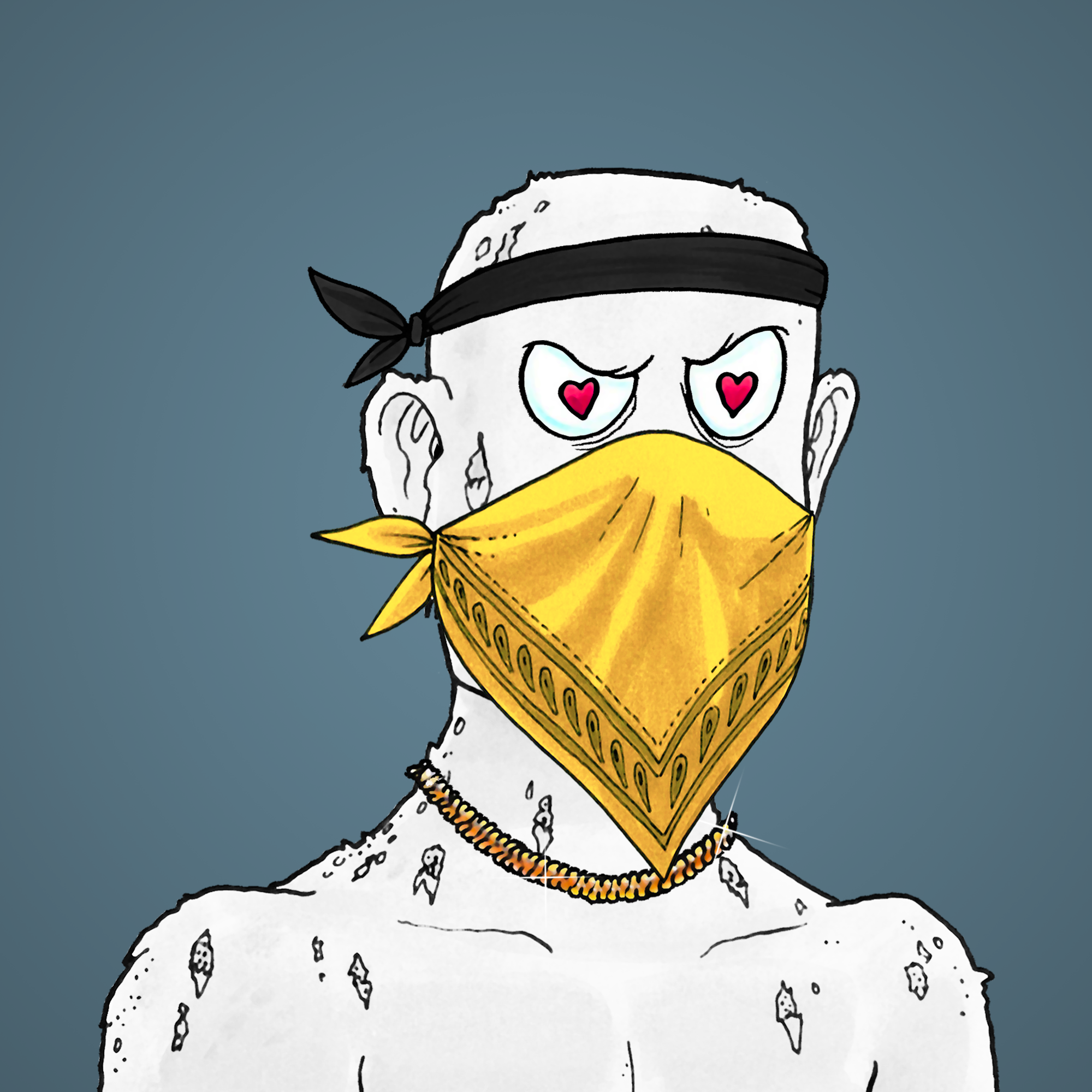 George Trosley - Jungle Freaks - Jungle Freak 5903 - NFT # 5903