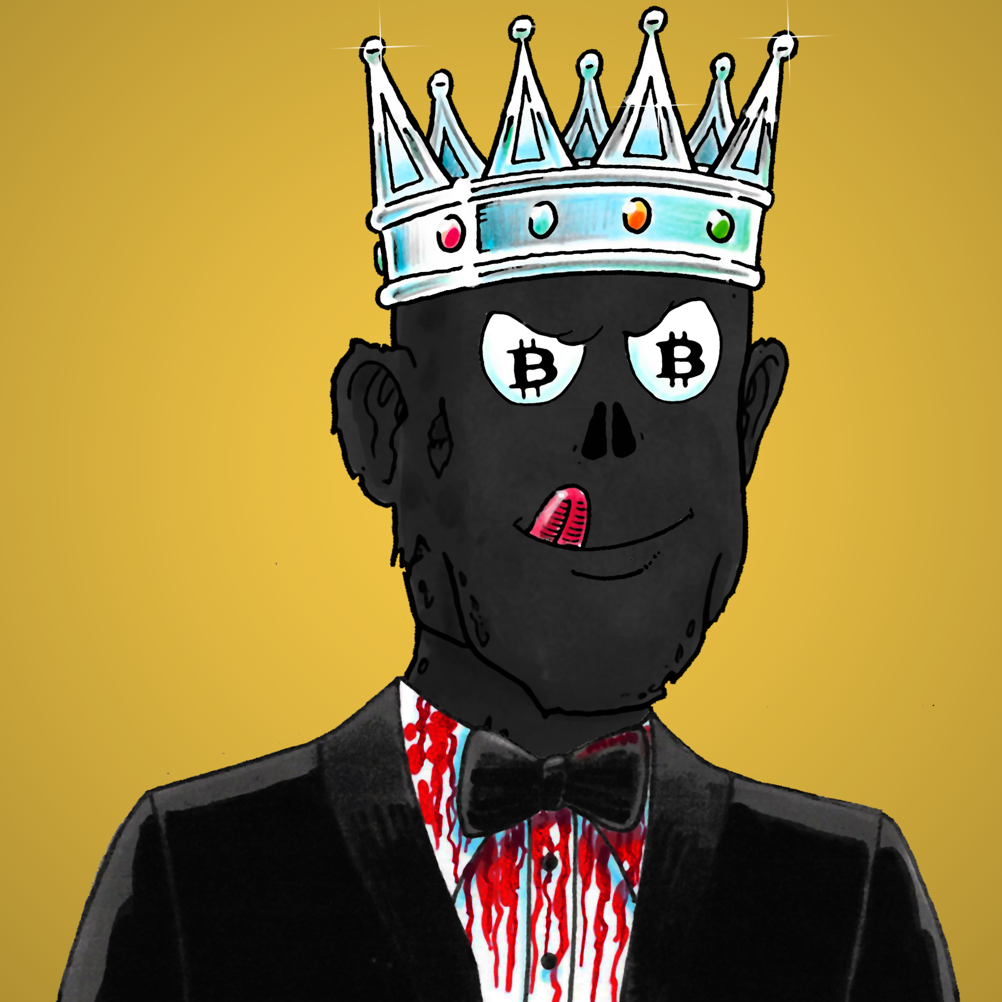 George Trosley - Jungle Freaks - Jungle Freak 5909 - NFT # 5909