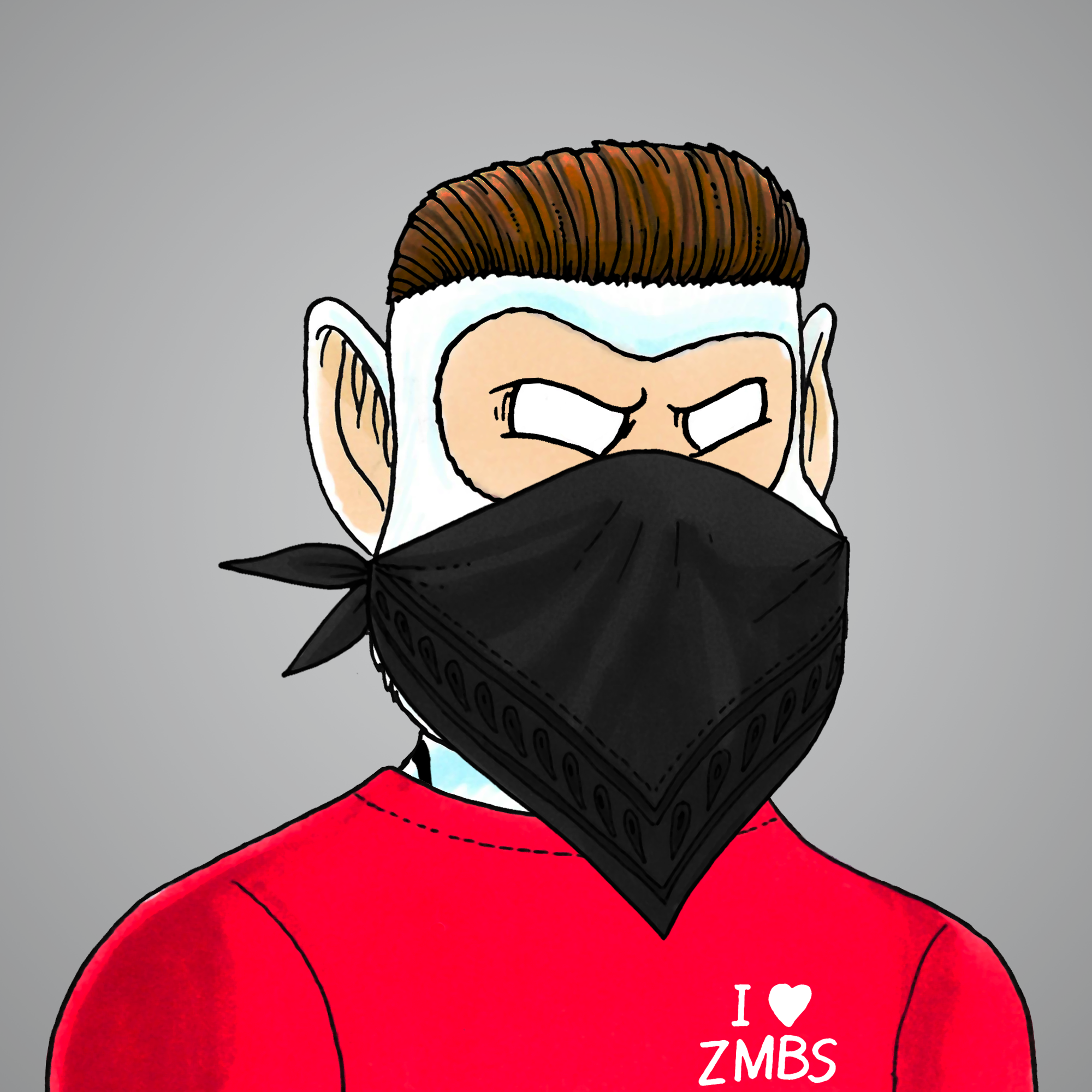 George Trosley - Jungle Freaks - Jungle Freak 5919 - NFT # 5919