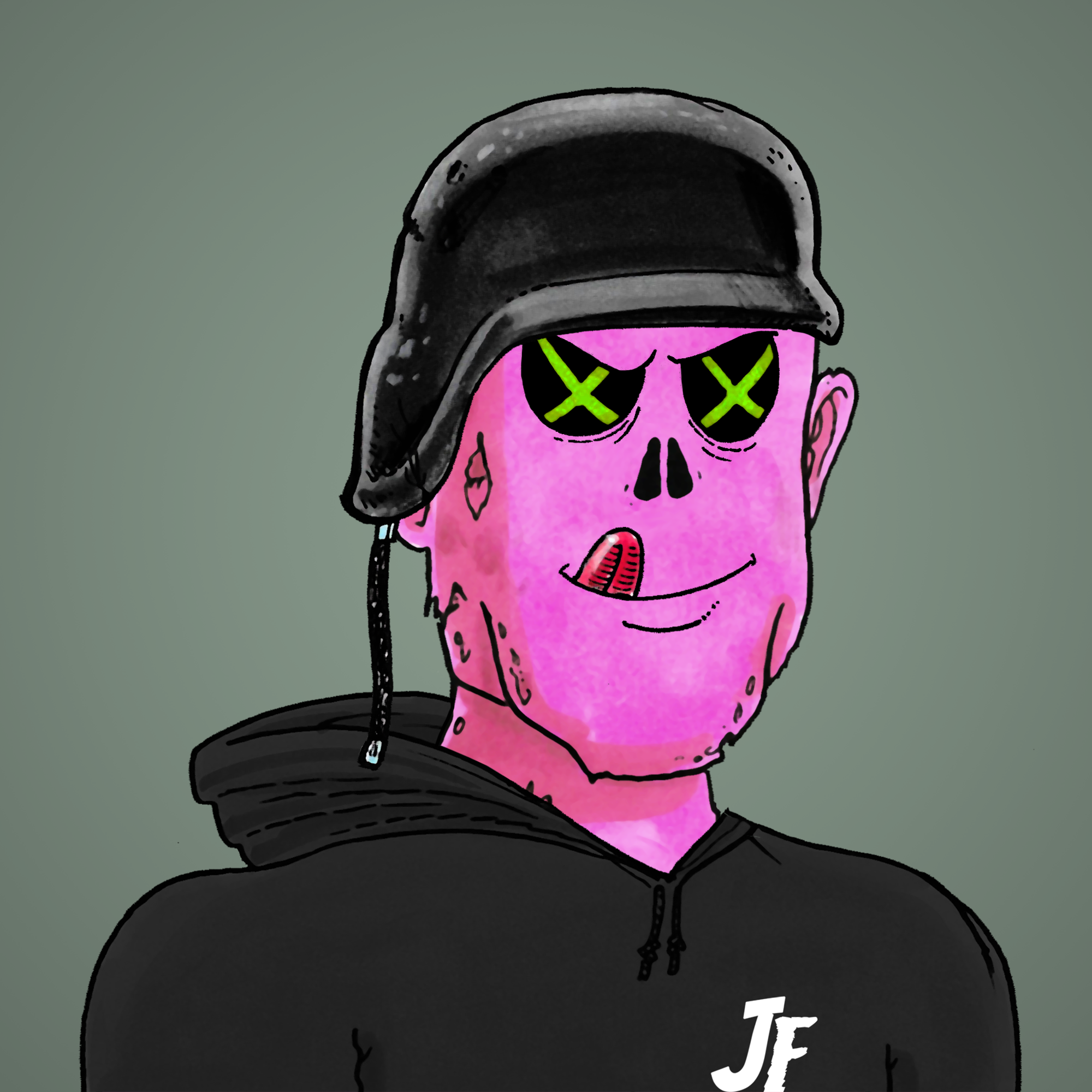 George Trosley - Jungle Freaks - Jungle Freak 5921 - NFT # 5921