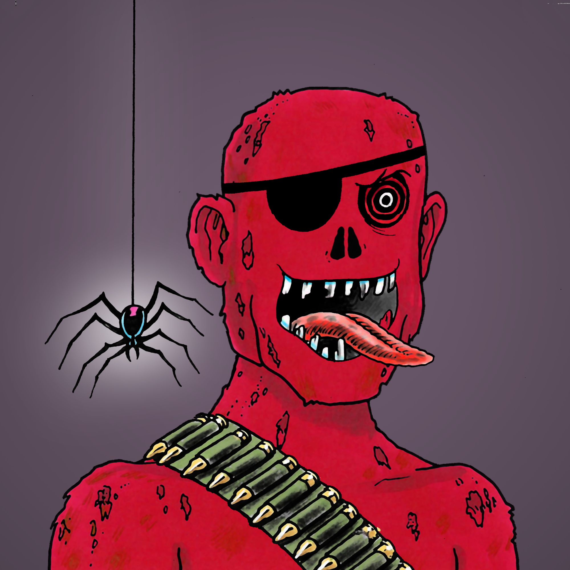 George Trosley - Jungle Freaks - Jungle Freak 5933 - NFT # 5933