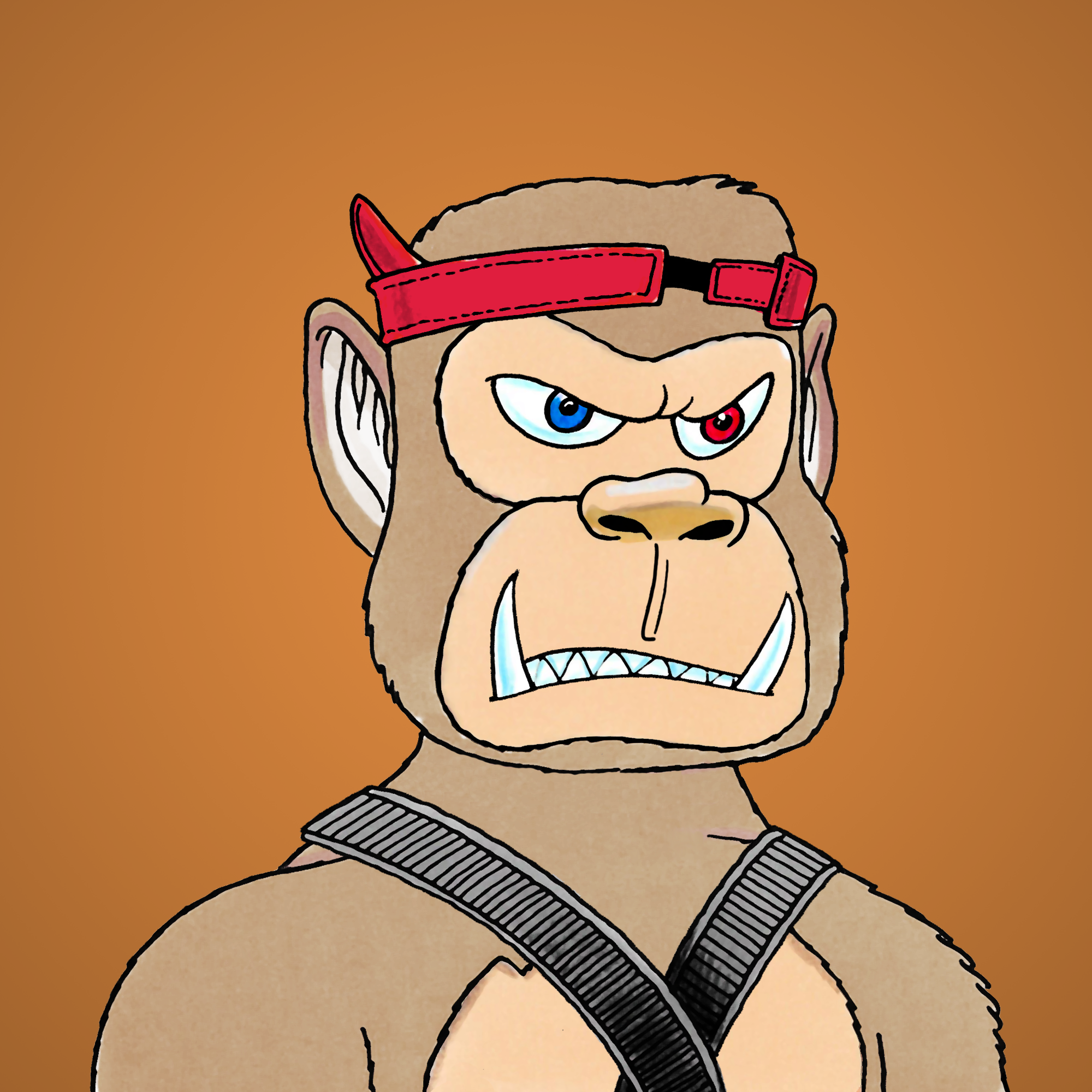 George Trosley - Jungle Freaks - Jungle Freak 5935 - NFT # 5935