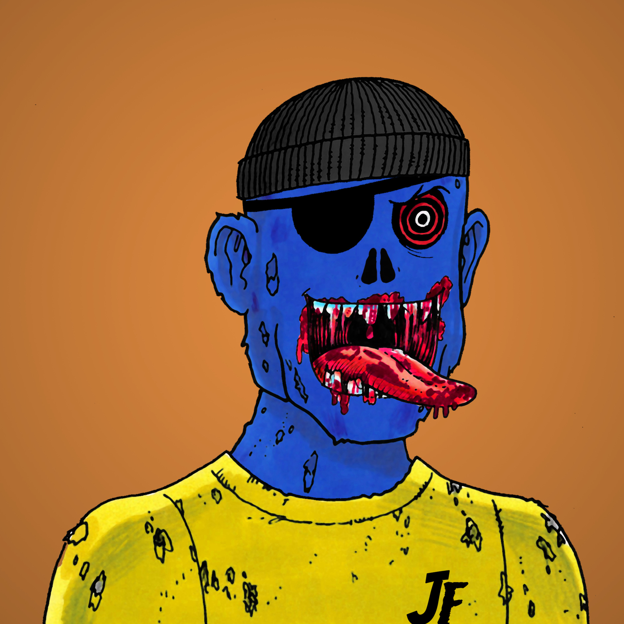 George Trosley - Jungle Freaks - Jungle Freak 5950 - NFT # 5950