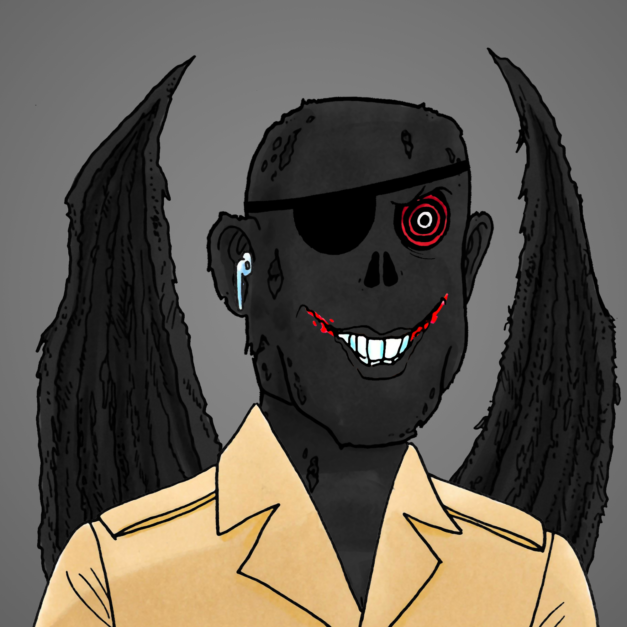 George Trosley - Jungle Freaks - Jungle Freak 5953 - NFT # 5953