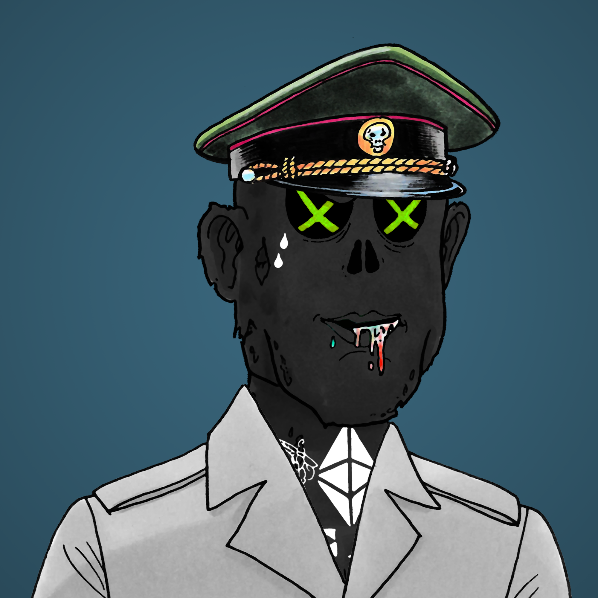 George Trosley - Jungle Freaks - Jungle Freak 5954 - NFT # 5954