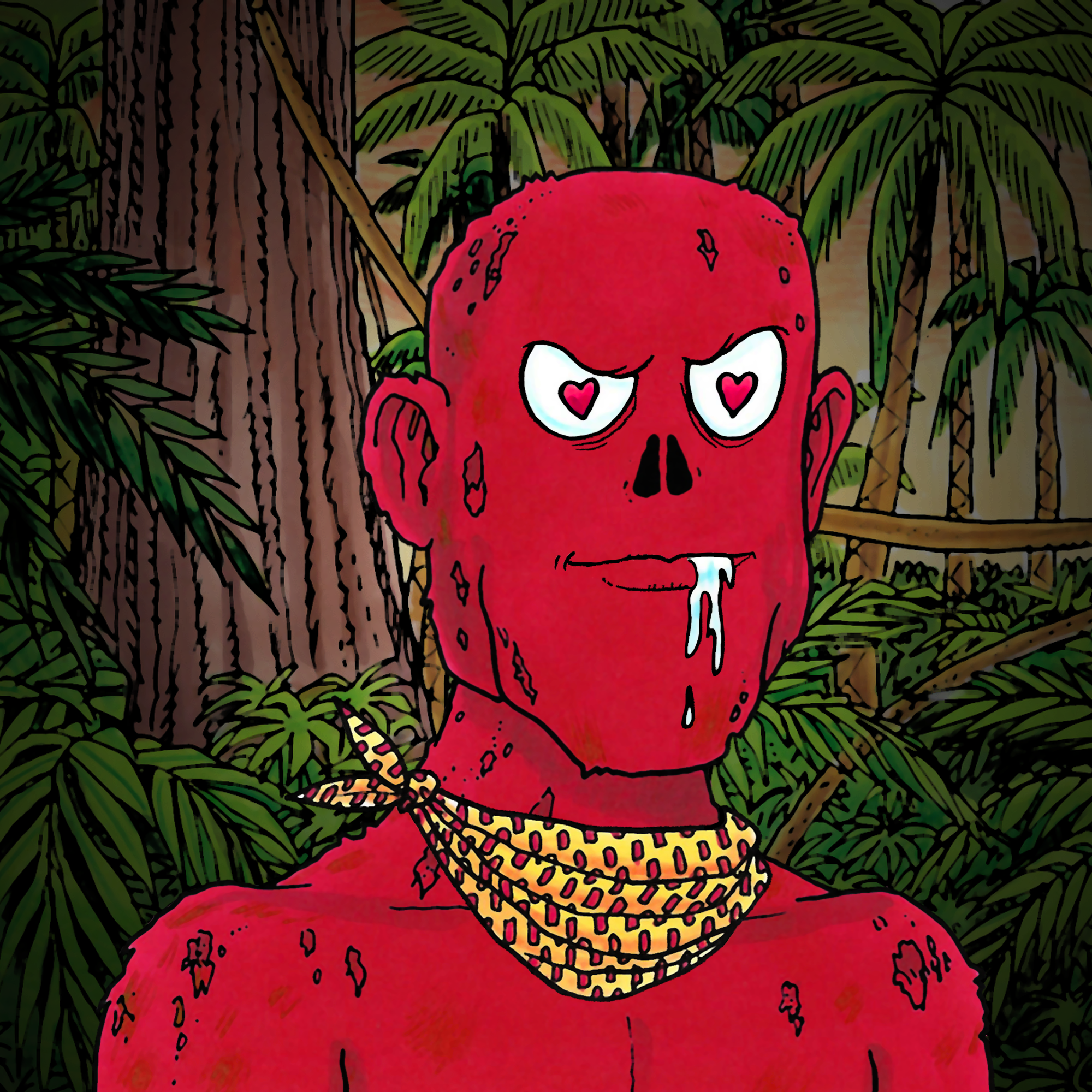 George Trosley - Jungle Freaks - Jungle Freak 5959 - NFT # 5959