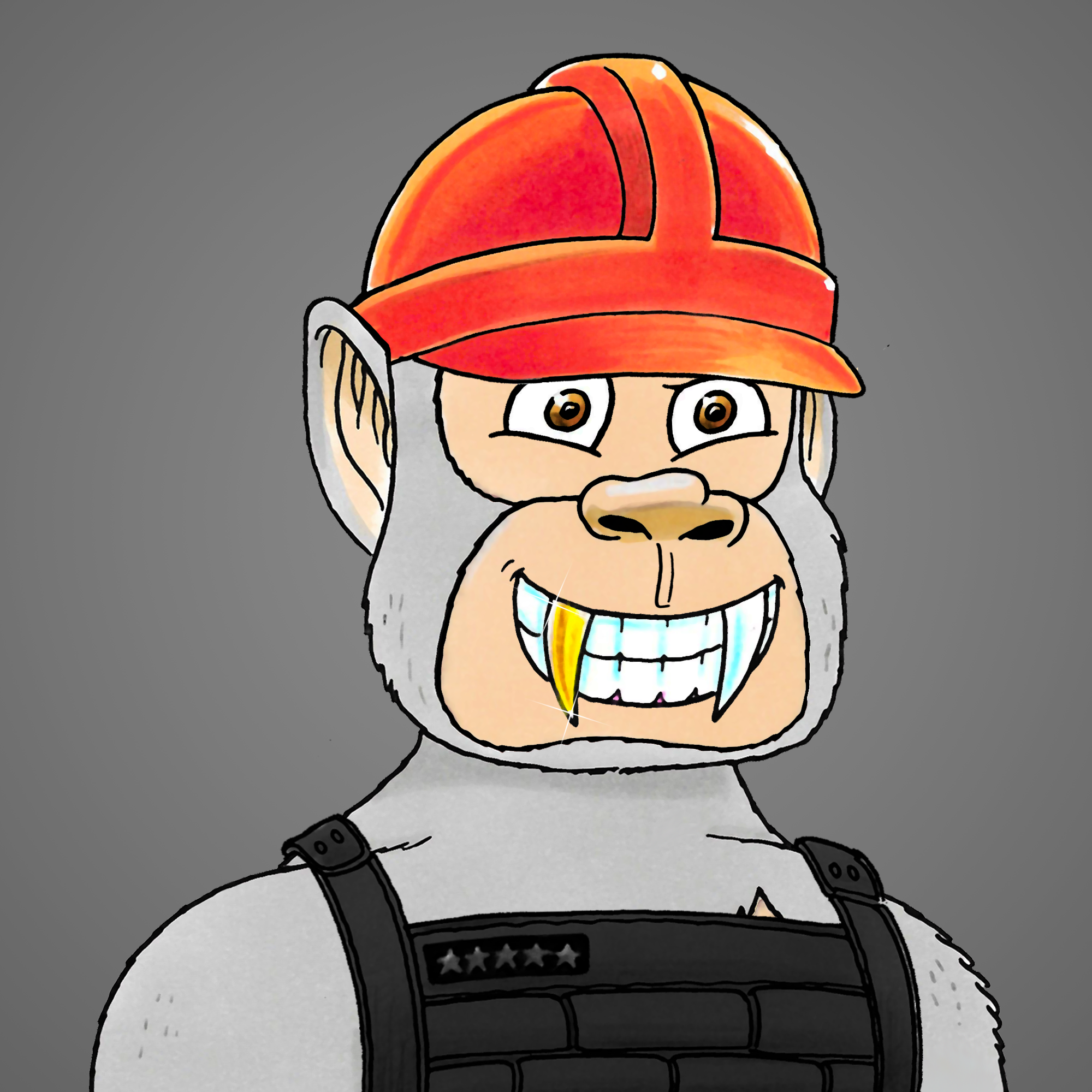 George Trosley - Jungle Freaks - Jungle Freak 5960 - NFT # 5960