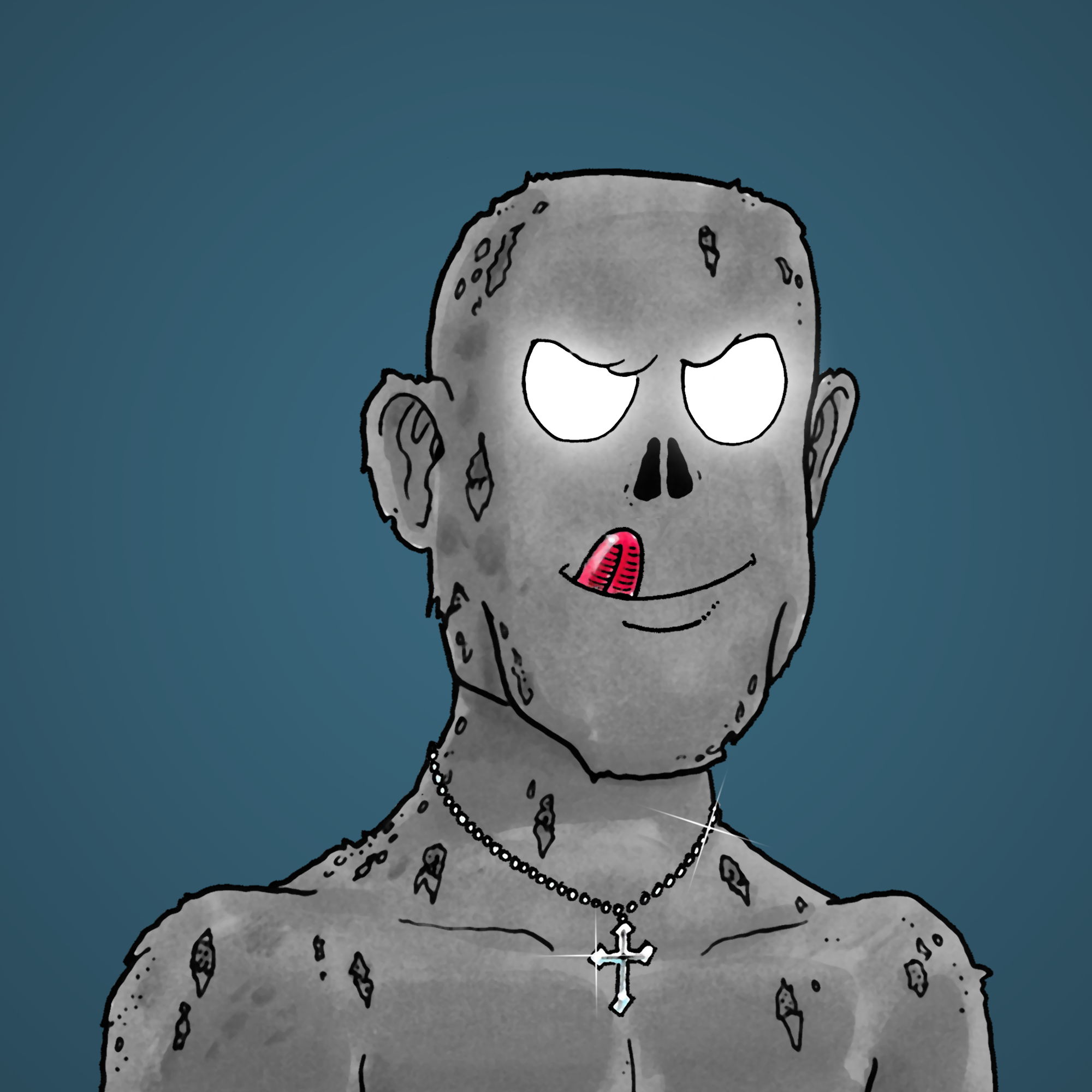 George Trosley - Jungle Freaks - Jungle Freak 5962 - NFT # 5962