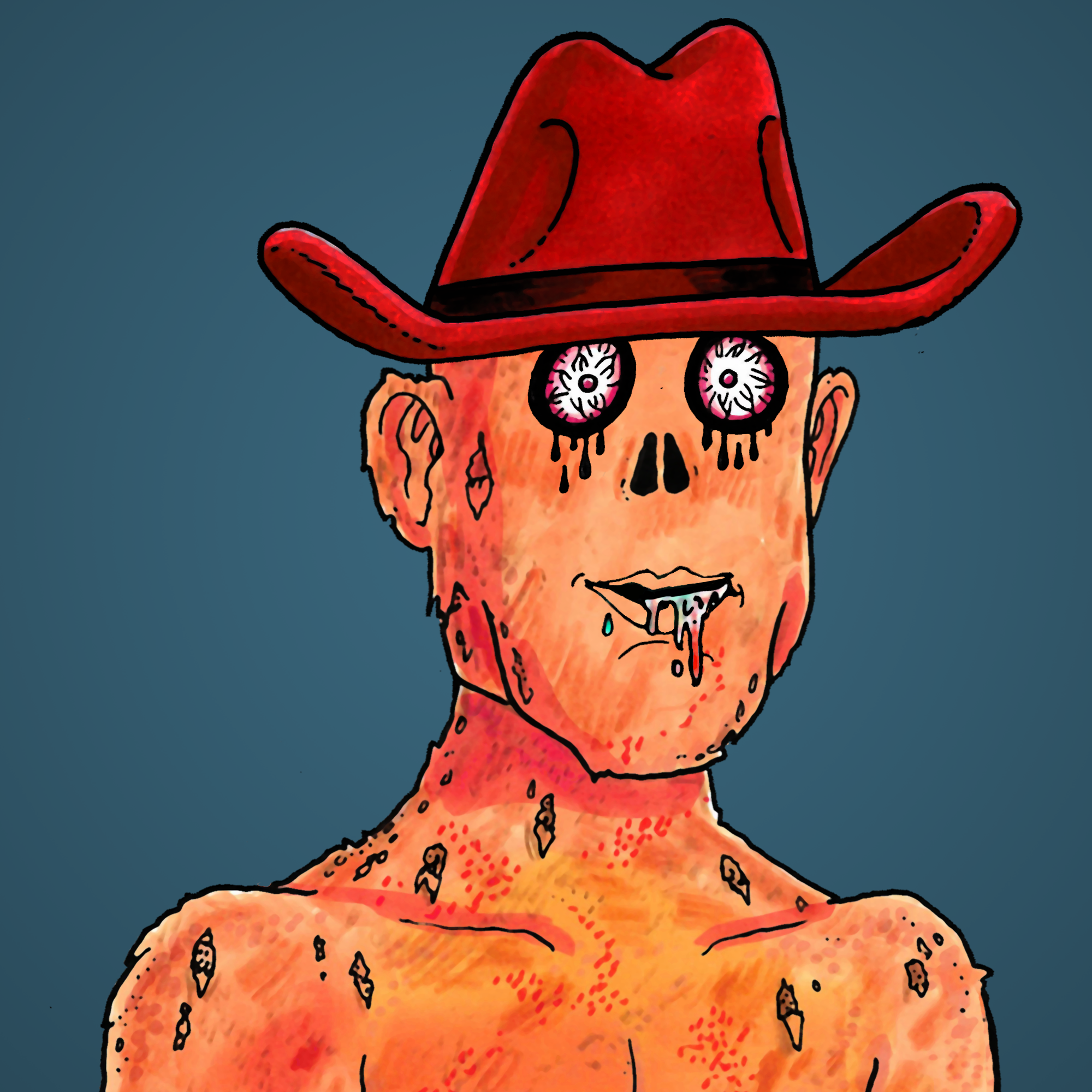 George Trosley - Jungle Freaks - Jungle Freak 597 - NFT # 597