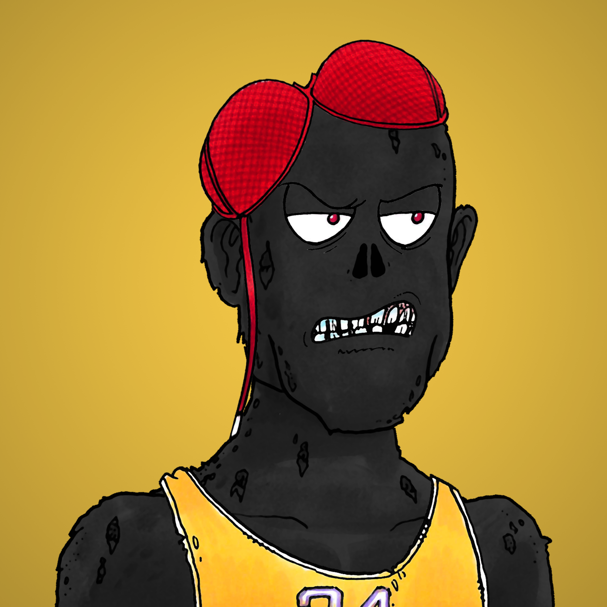 George Trosley - Jungle Freaks - Jungle Freak 5970 - NFT # 5970