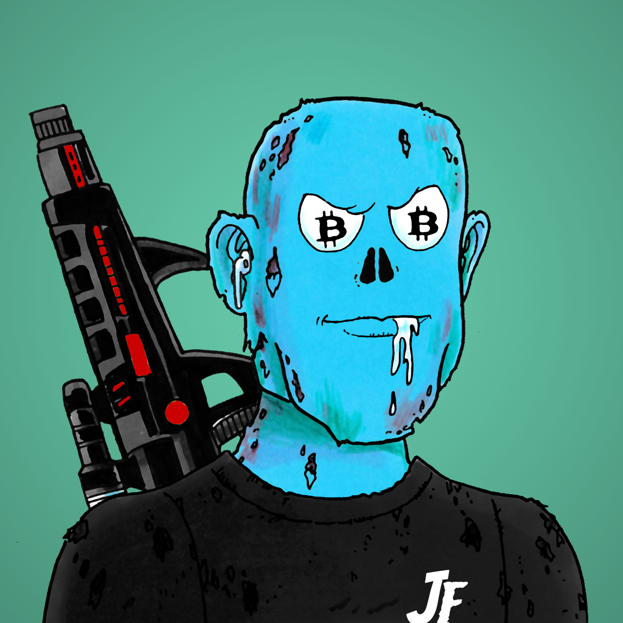 George Trosley - Jungle Freaks - Jungle Freak 5979 - NFT # 5979