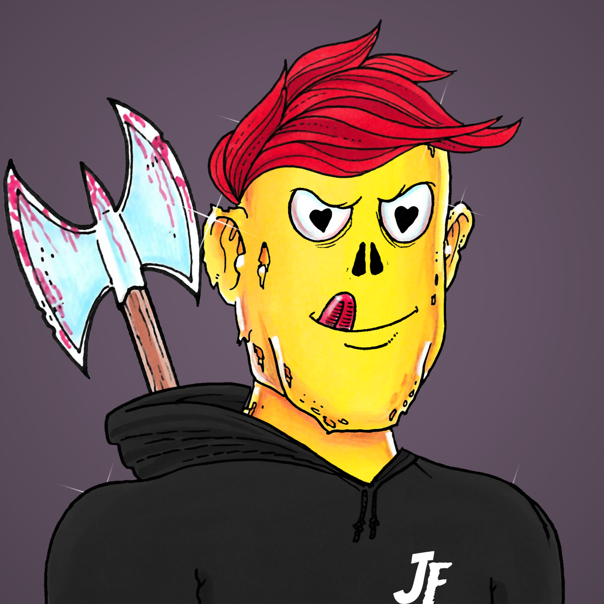 George Trosley - Jungle Freaks - Jungle Freak 598 - NFT # 598