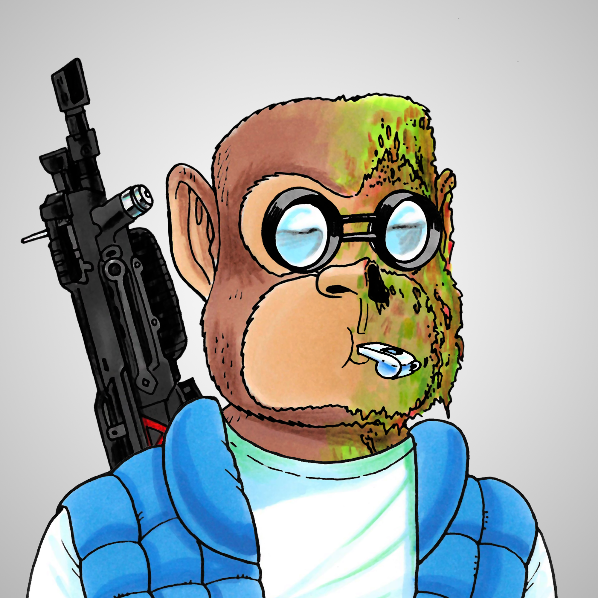 George Trosley - Jungle Freaks - Jungle Freak 5984 - NFT # 5984