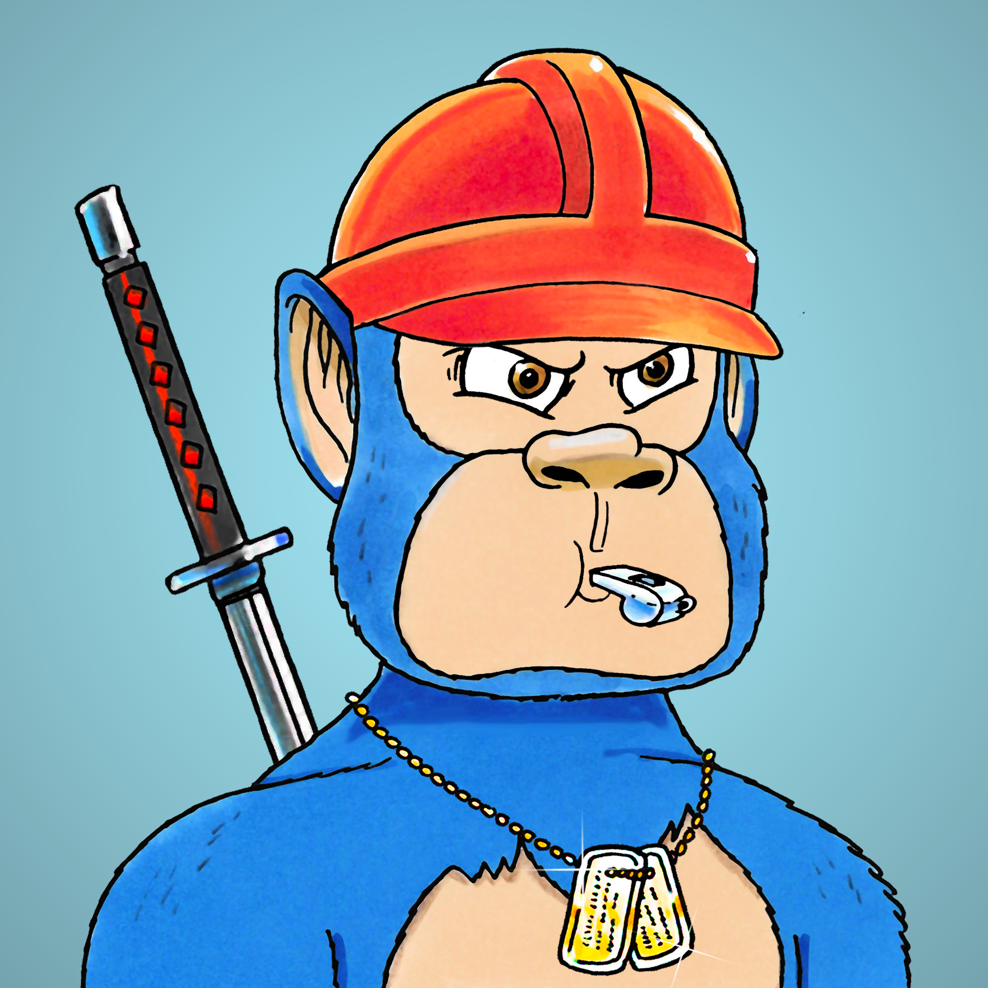 George Trosley - Jungle Freaks - Jungle Freak 599 - NFT # 599