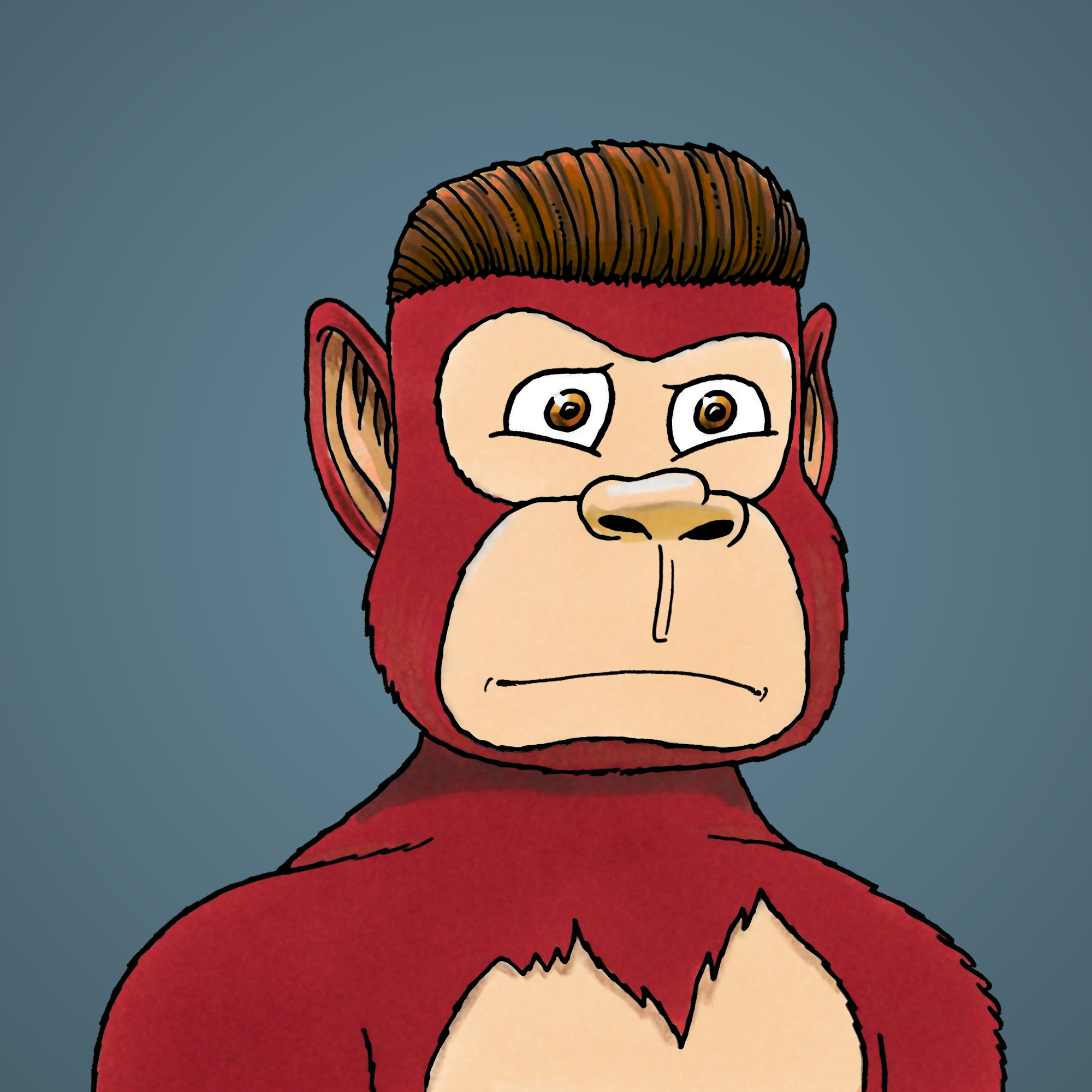 George Trosley - Jungle Freaks - Jungle Freak 5991 - NFT # 5991