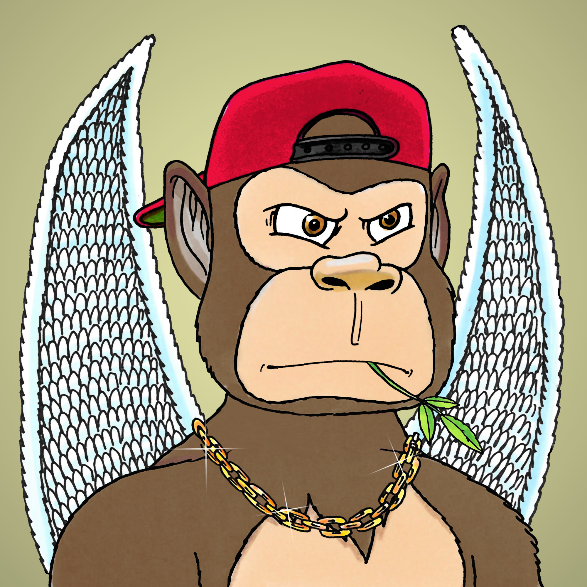 George Trosley - Jungle Freaks - Jungle Freak 6 - NFT # 6