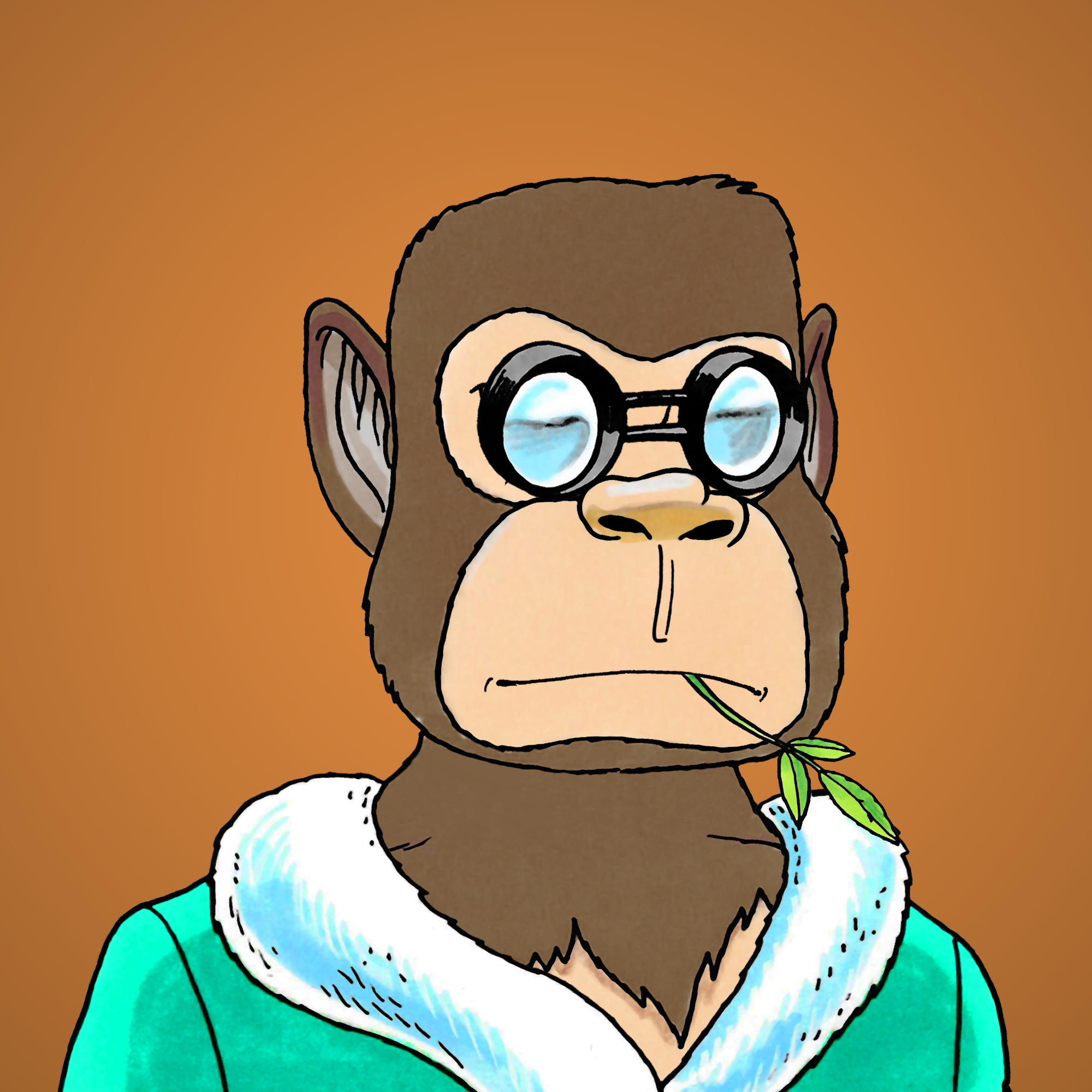 George Trosley - Jungle Freaks - Jungle Freak 6014 - NFT # 6014