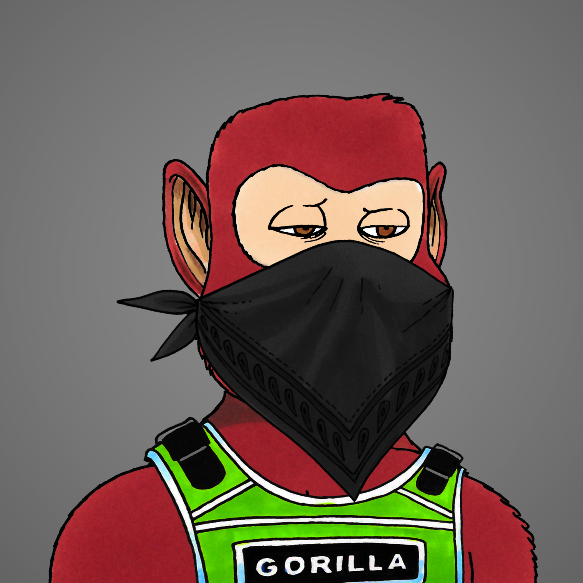 George Trosley - Jungle Freaks - Jungle Freak 602 - NFT # 602