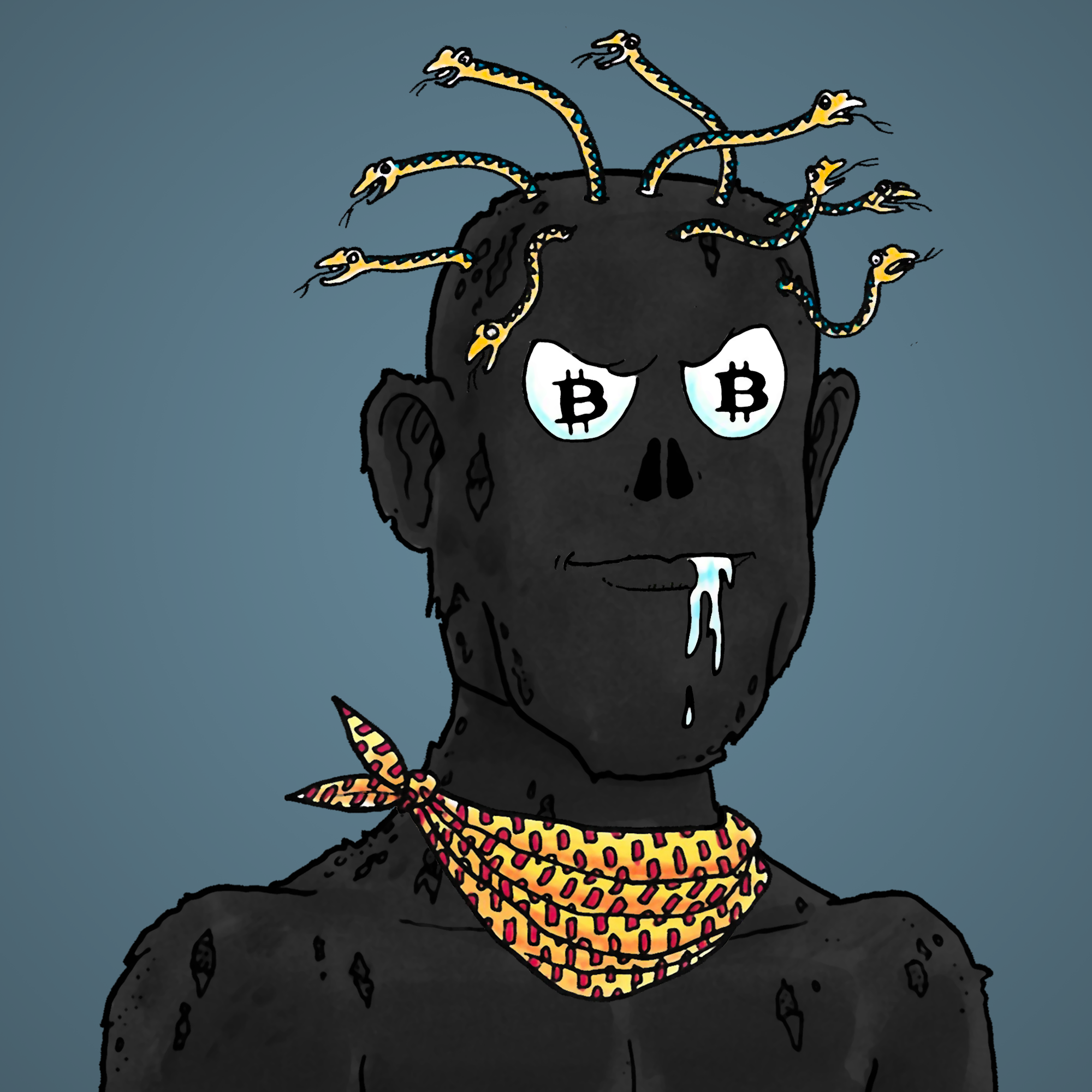 George Trosley - Jungle Freaks - Jungle Freak 6021 - NFT # 6021