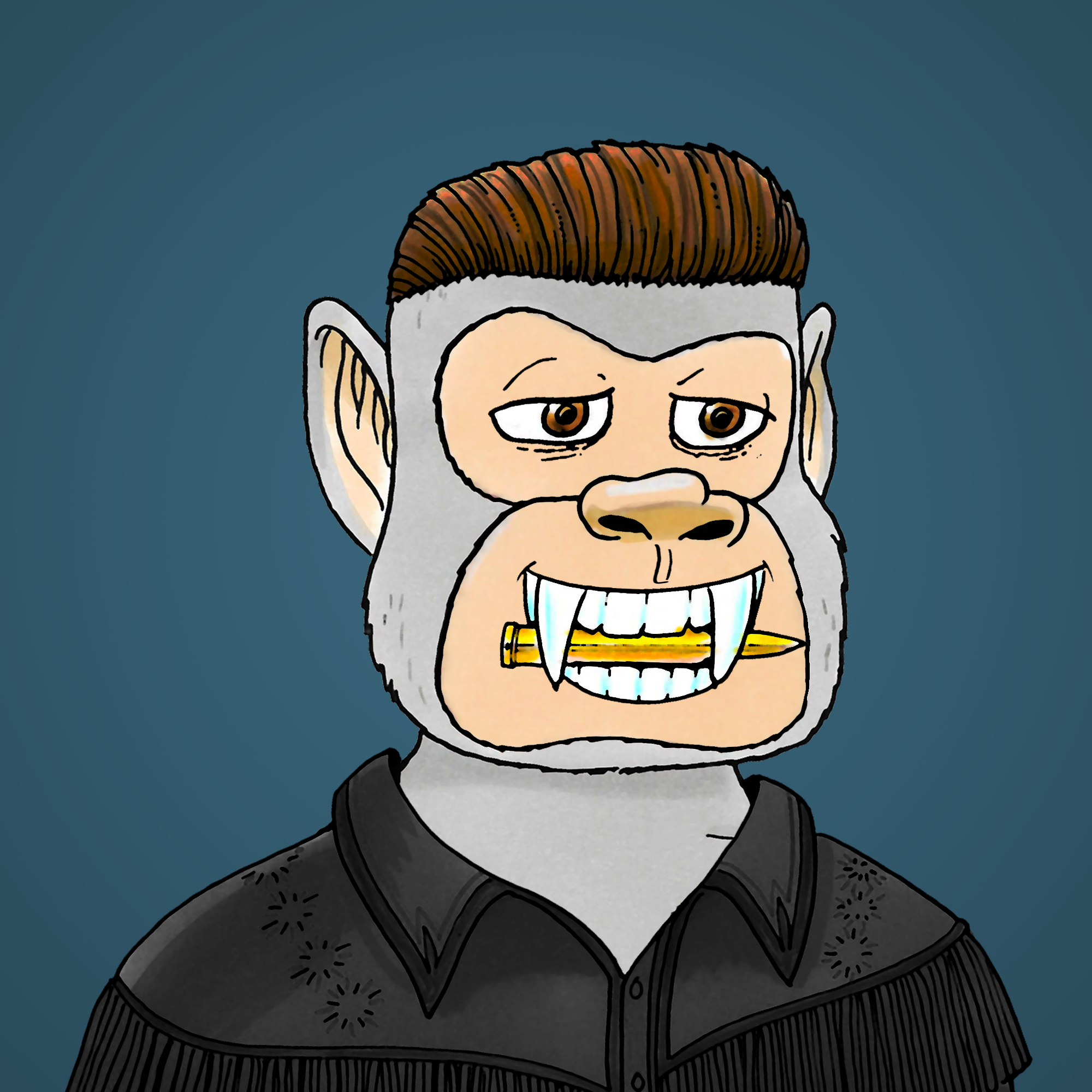 George Trosley - Jungle Freaks - Jungle Freak 6027 - NFT # 6027