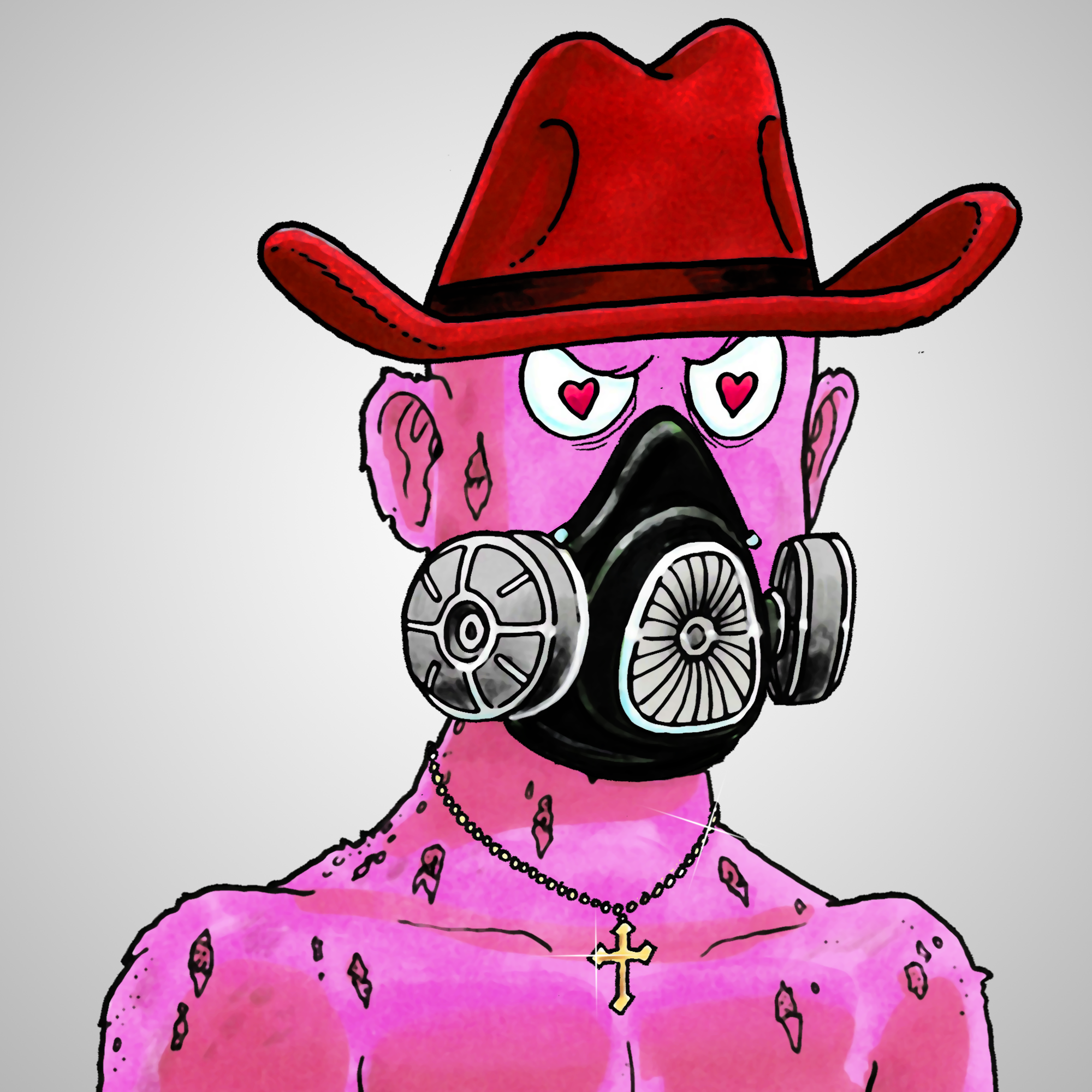 George Trosley - Jungle Freaks - Jungle Freak 603 - NFT # 603