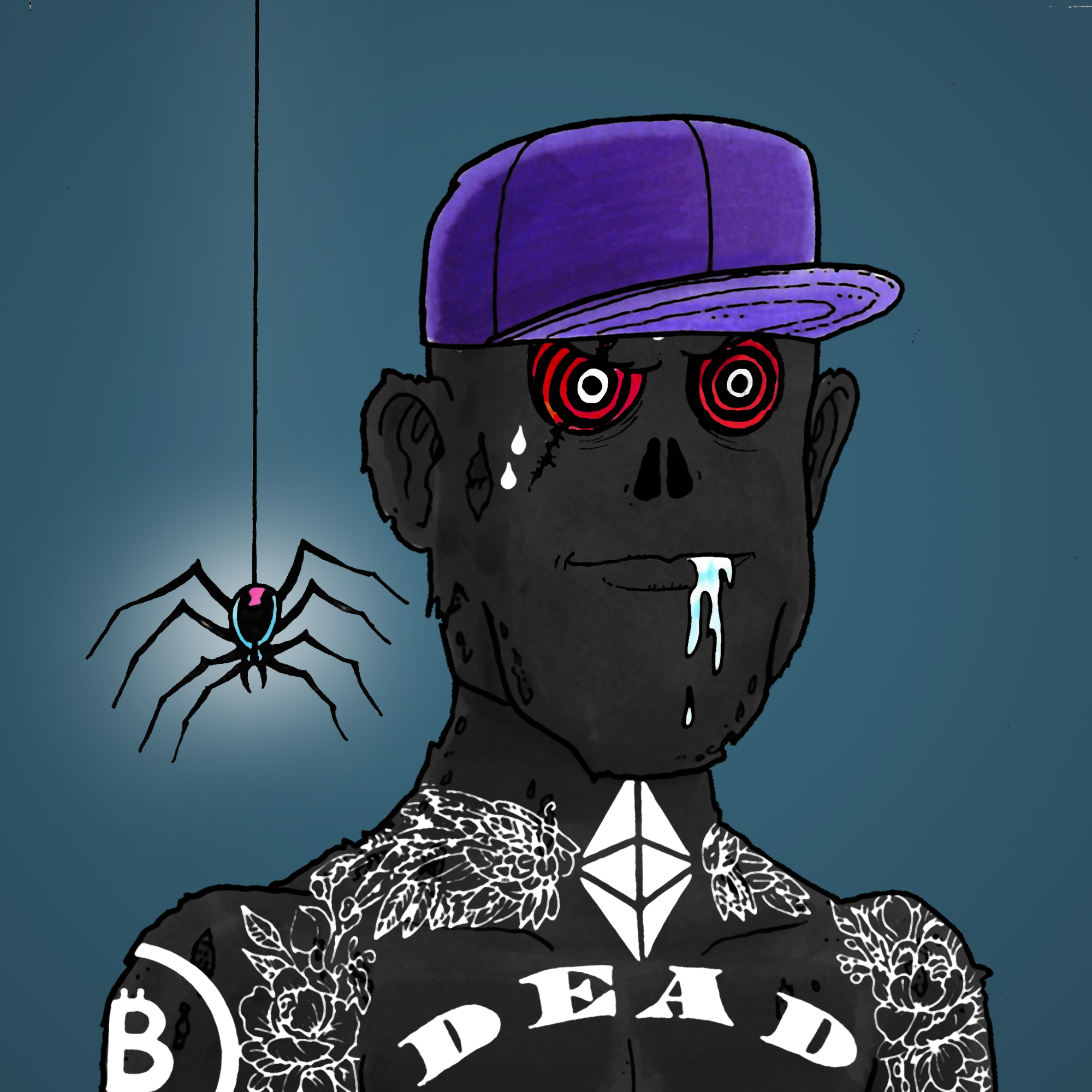 George Trosley - Jungle Freaks - Jungle Freak 6032 - NFT # 6032