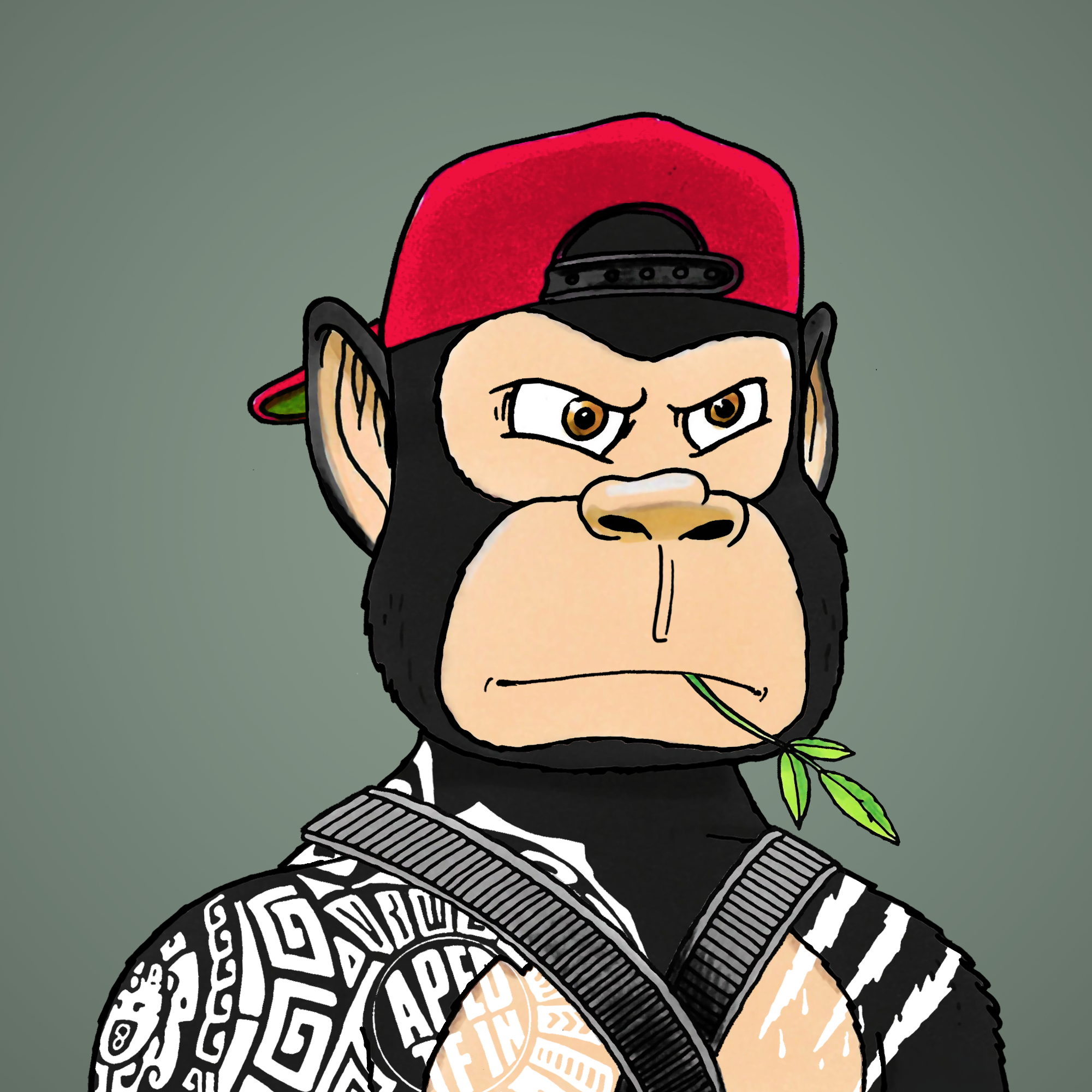 George Trosley - Jungle Freaks - Jungle Freak 6036 - NFT # 6036