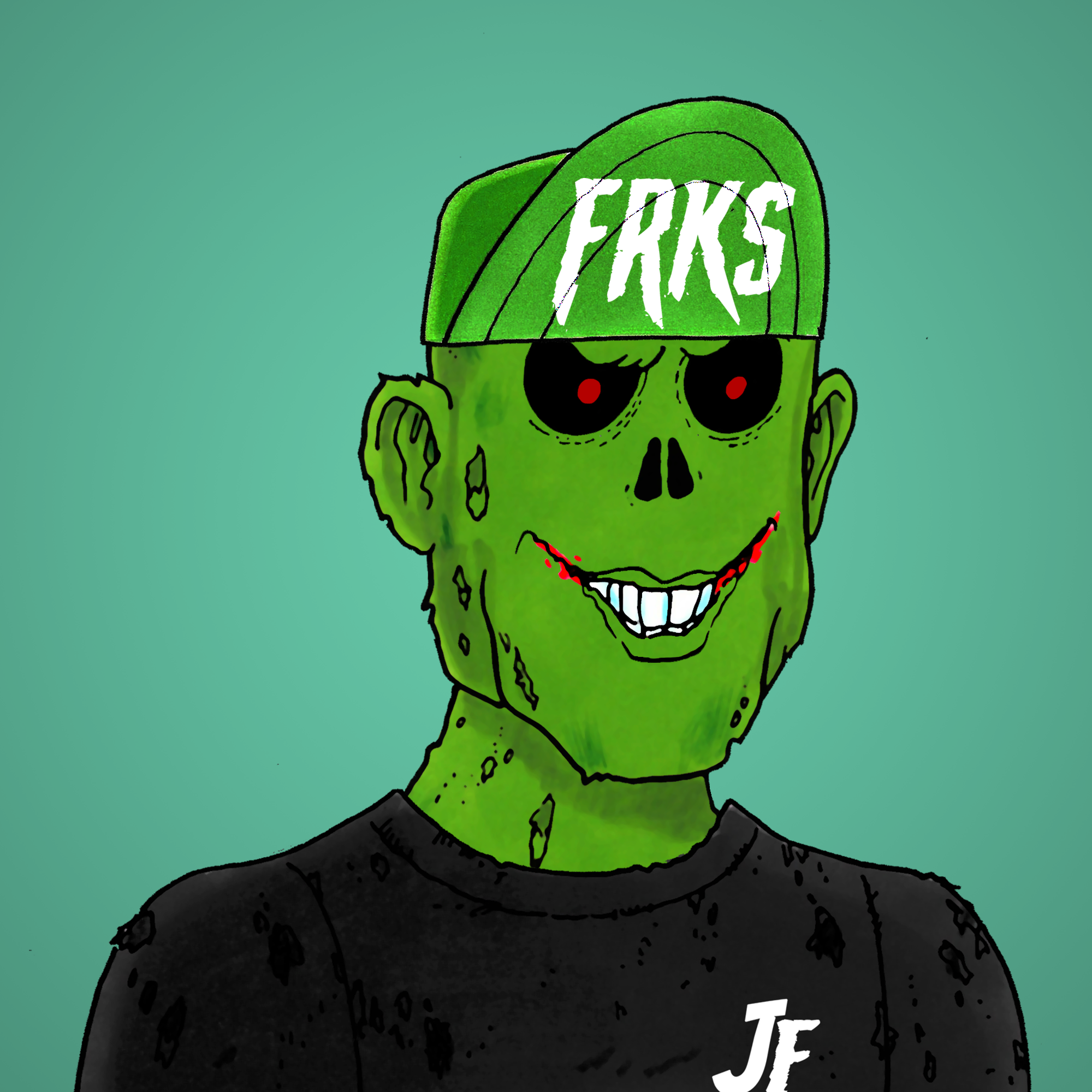 George Trosley - Jungle Freaks - Jungle Freak 6039 - NFT # 6039