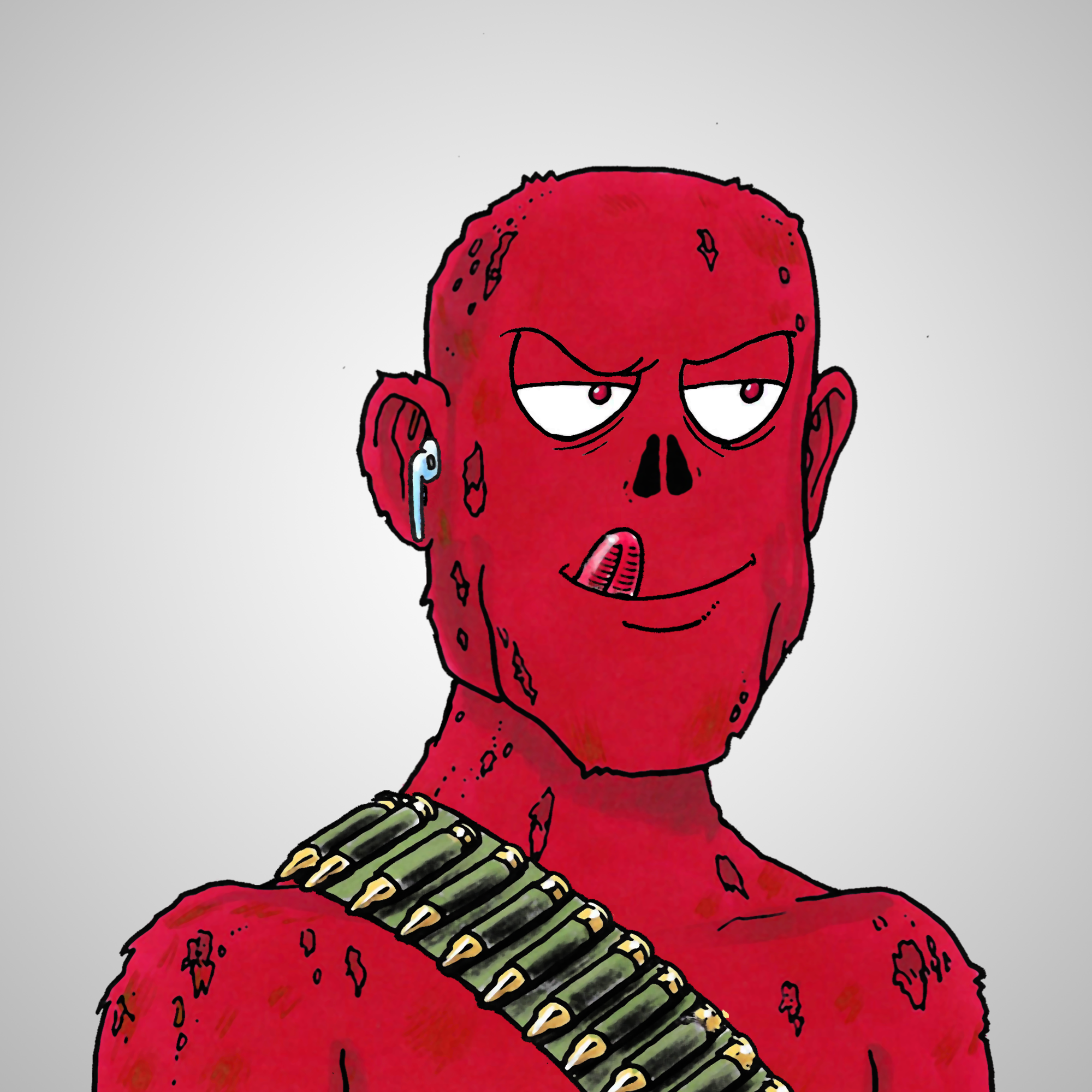 George Trosley - Jungle Freaks - Jungle Freak 6042 - NFT # 6042