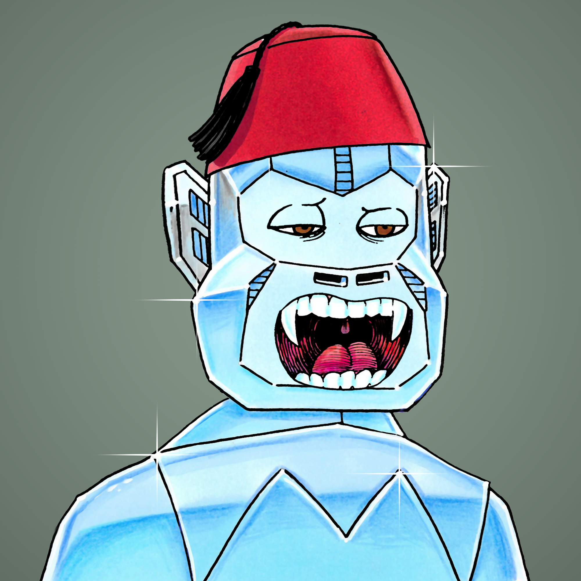 George Trosley - Jungle Freaks - Jungle Freak 605 - NFT # 605