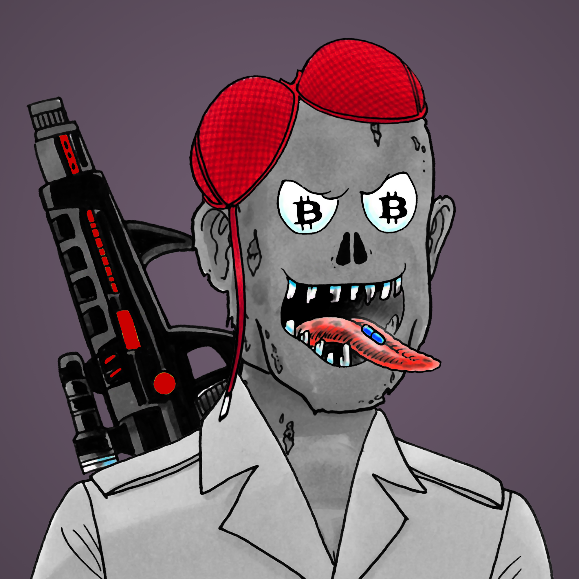 George Trosley - Jungle Freaks - Jungle Freak 606 - NFT # 606