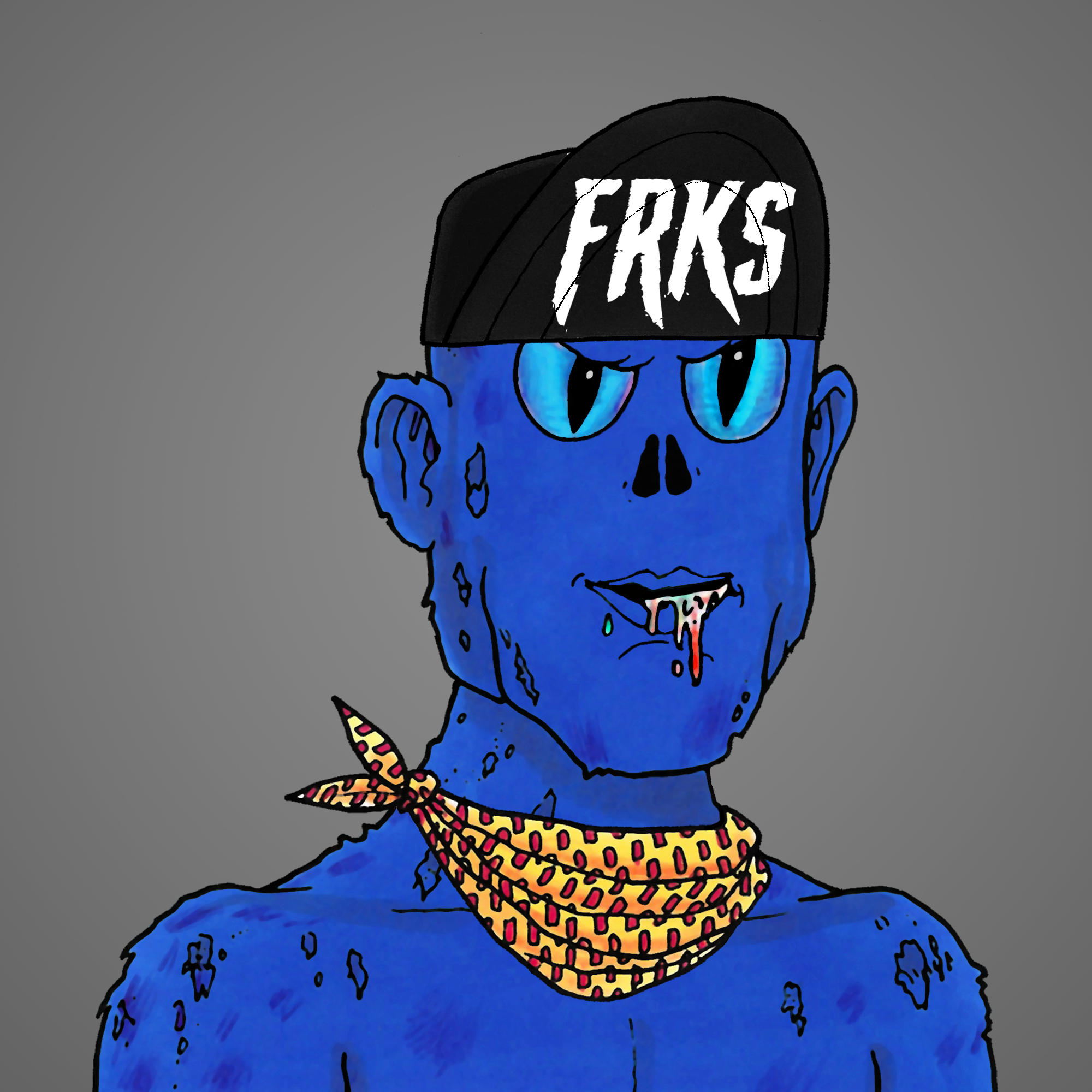 George Trosley - Jungle Freaks - Jungle Freak 6072 - NFT # 6072