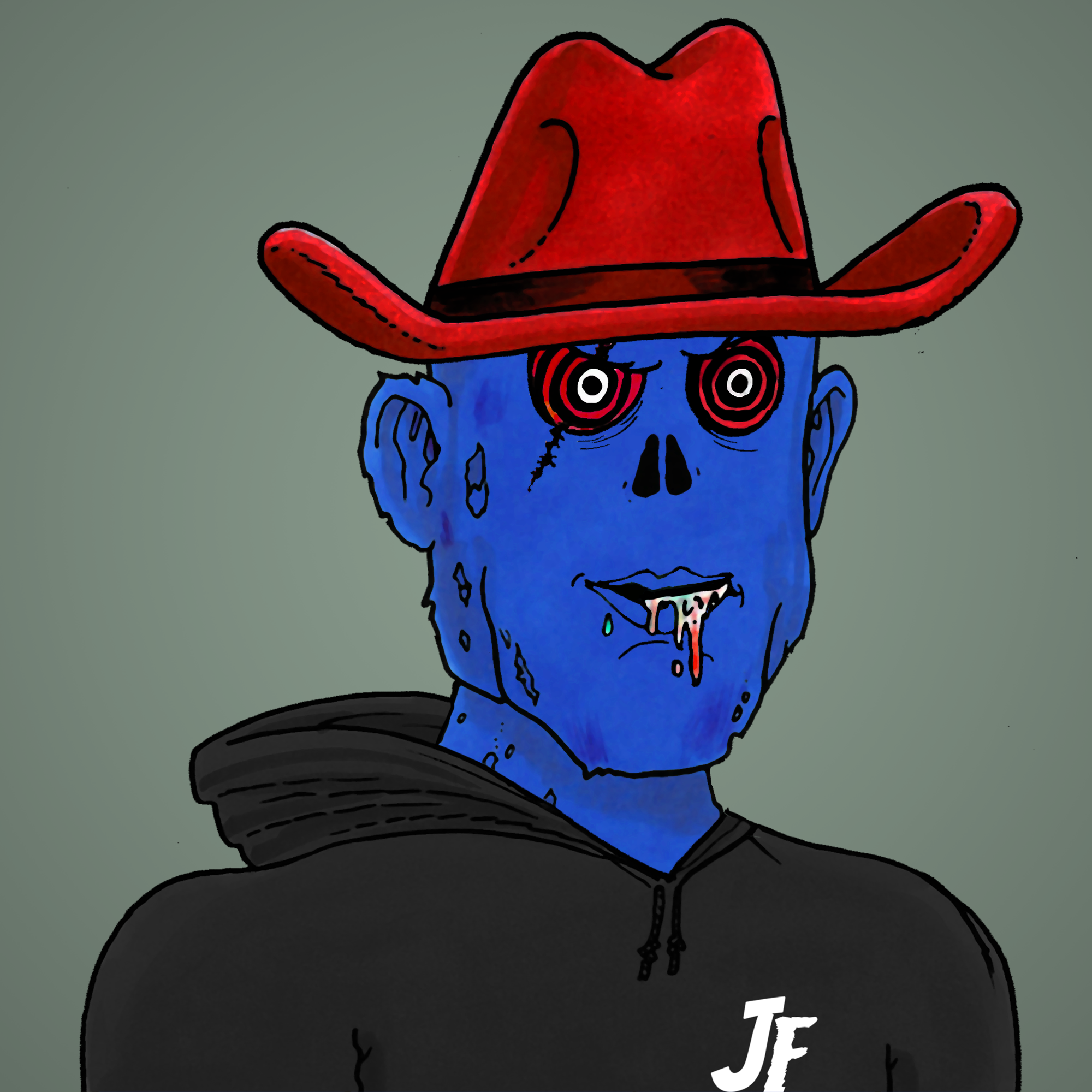 George Trosley - Jungle Freaks - Jungle Freak 6089 - NFT # 6089