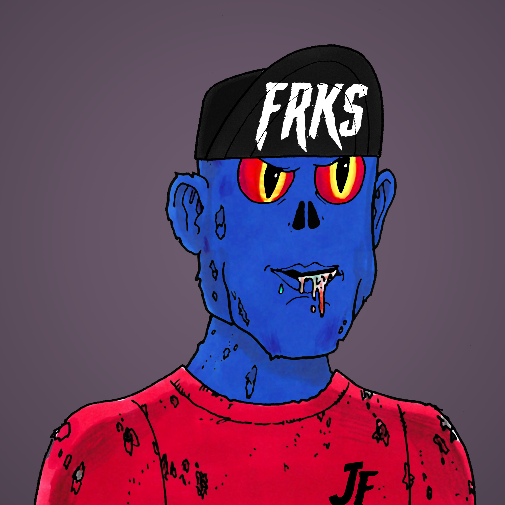 George Trosley - Jungle Freaks - Jungle Freak 611 - NFT # 611