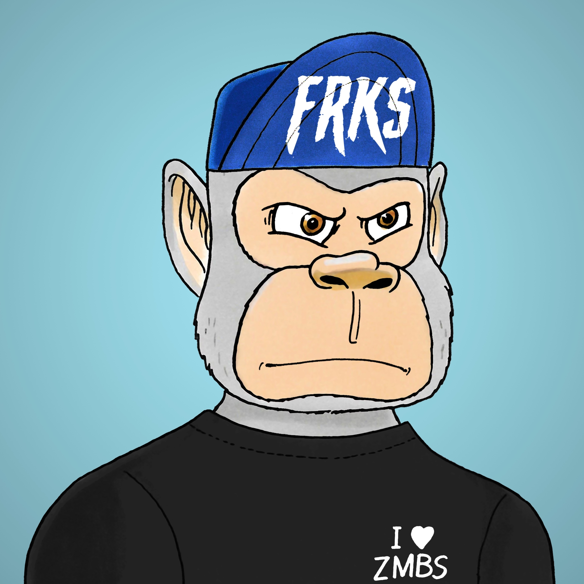 George Trosley - Jungle Freaks - Jungle Freak 6111 - NFT # 6111