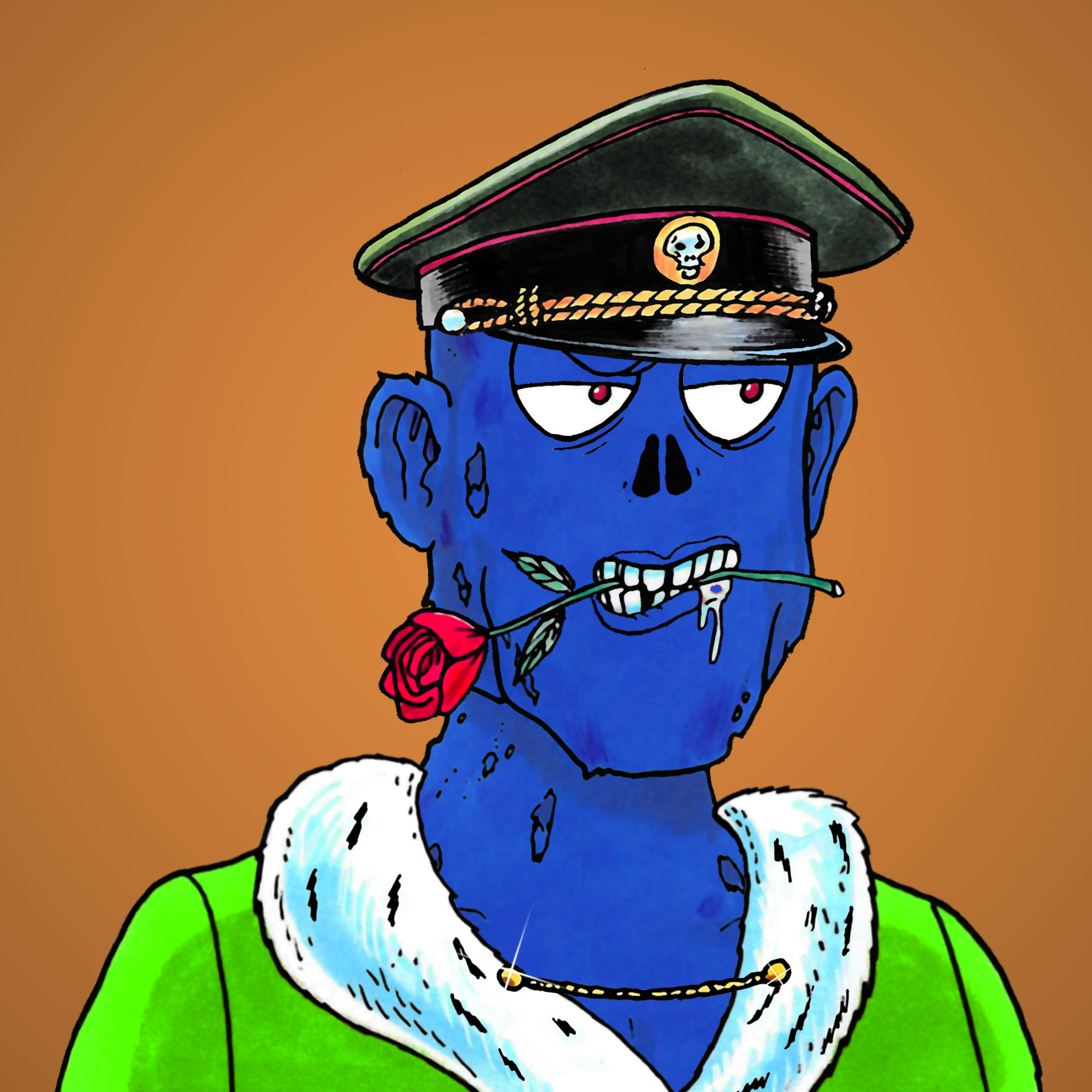 George Trosley - Jungle Freaks - Jungle Freak 6112 - NFT # 6112