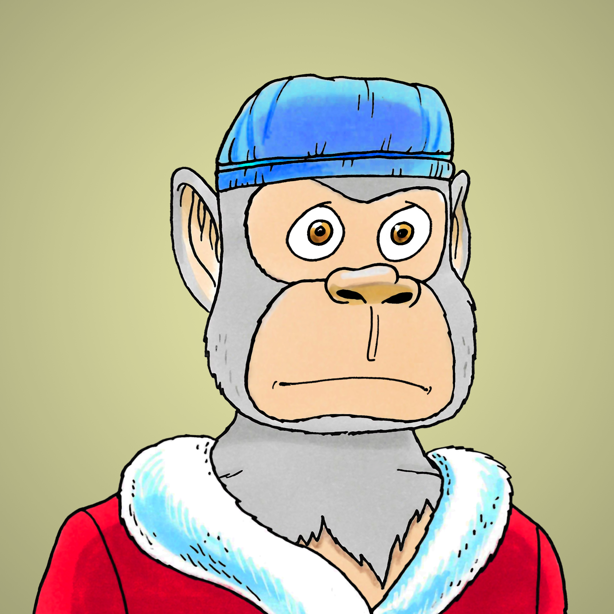 George Trosley - Jungle Freaks - Jungle Freak 6114 - NFT # 6114