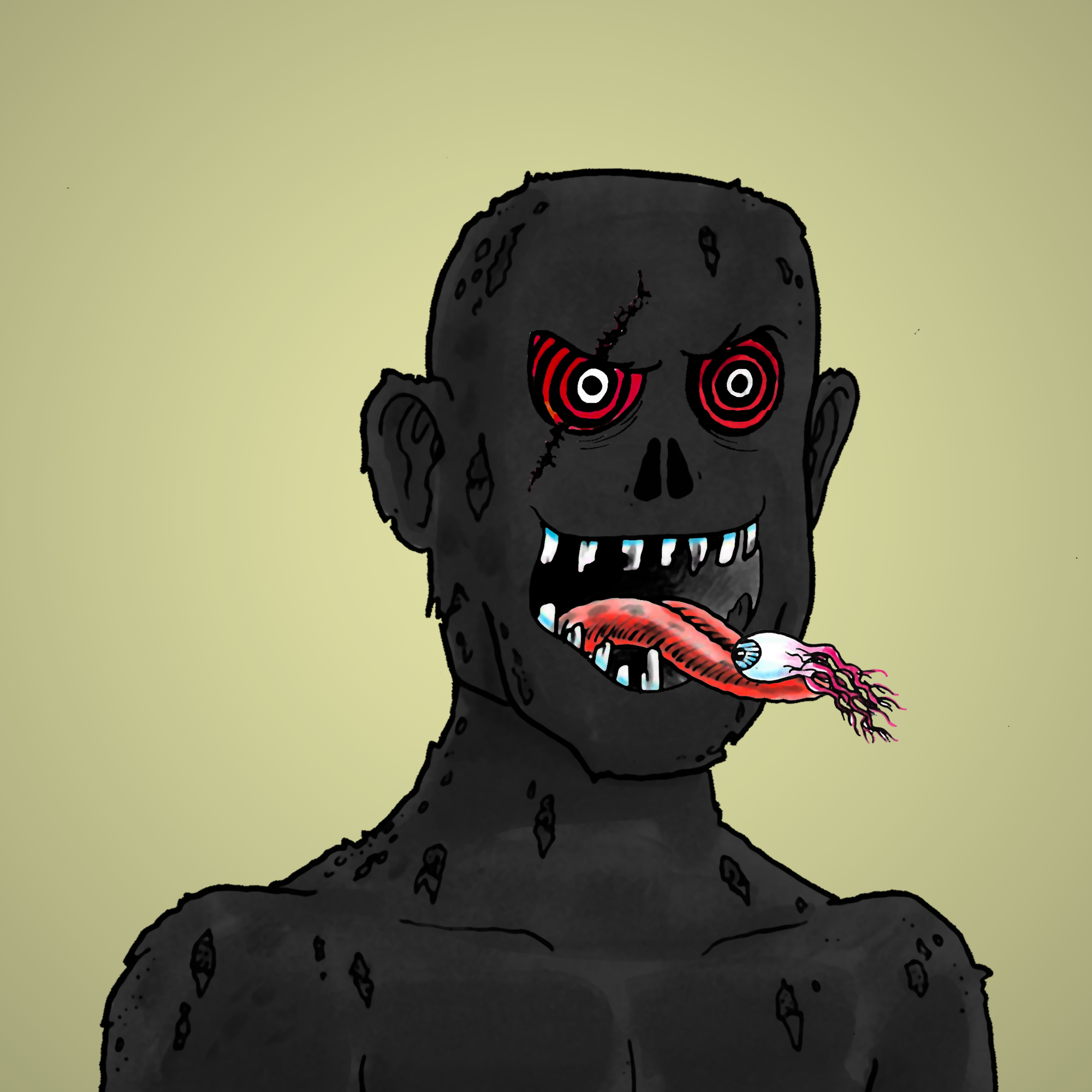 George Trosley - Jungle Freaks - Jungle Freak 613 - NFT # 613