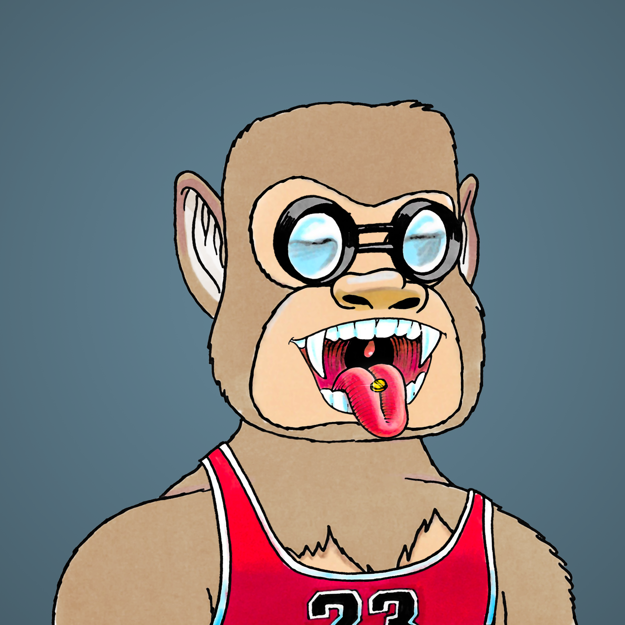 George Trosley - Jungle Freaks - Jungle Freak 6131 - NFT # 6131