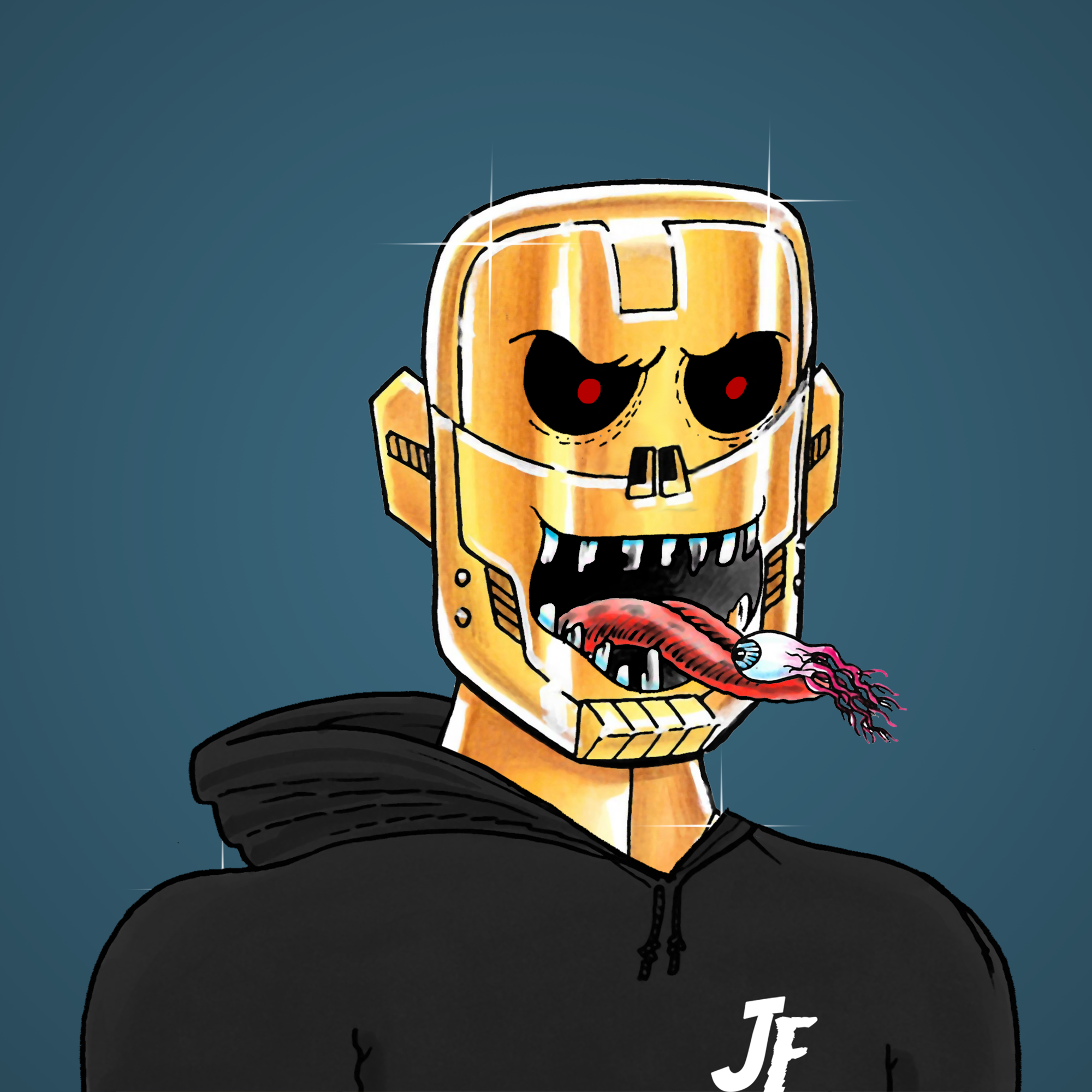 George Trosley - Jungle Freaks - Jungle Freak 6133 - NFT # 6133