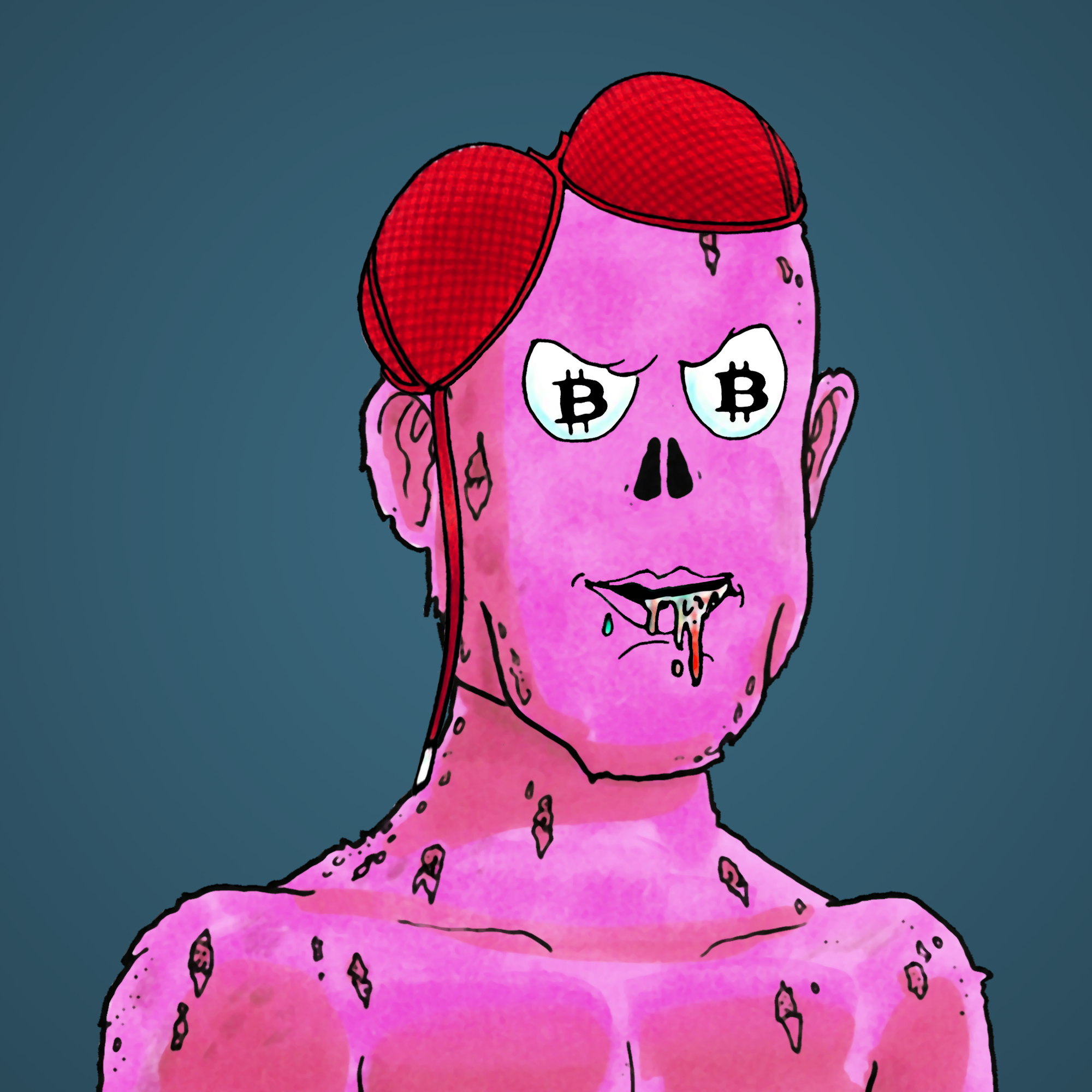 George Trosley - Jungle Freaks - Jungle Freak 6136 - NFT # 6136