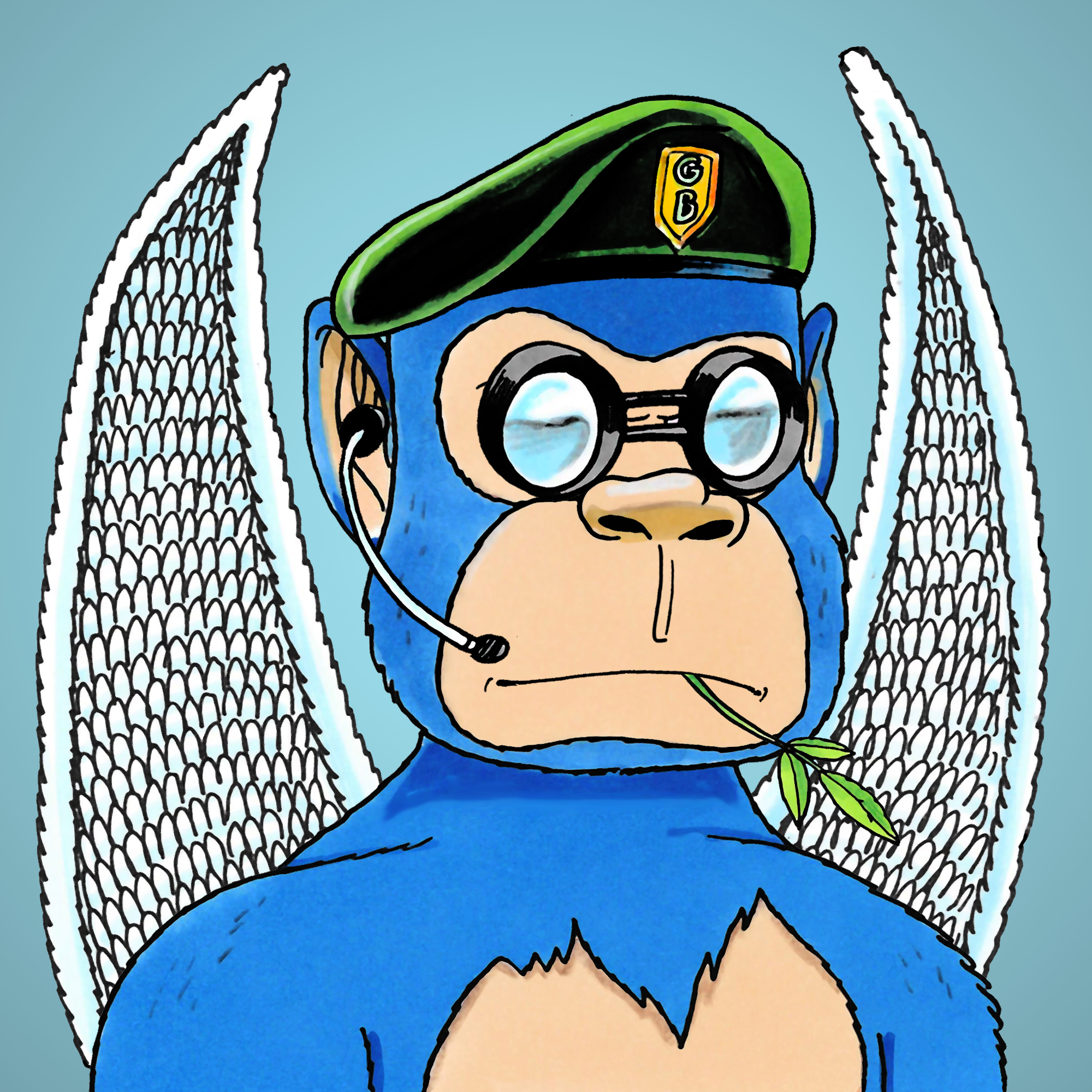 George Trosley - Jungle Freaks - Jungle Freak 6137 - NFT # 6137