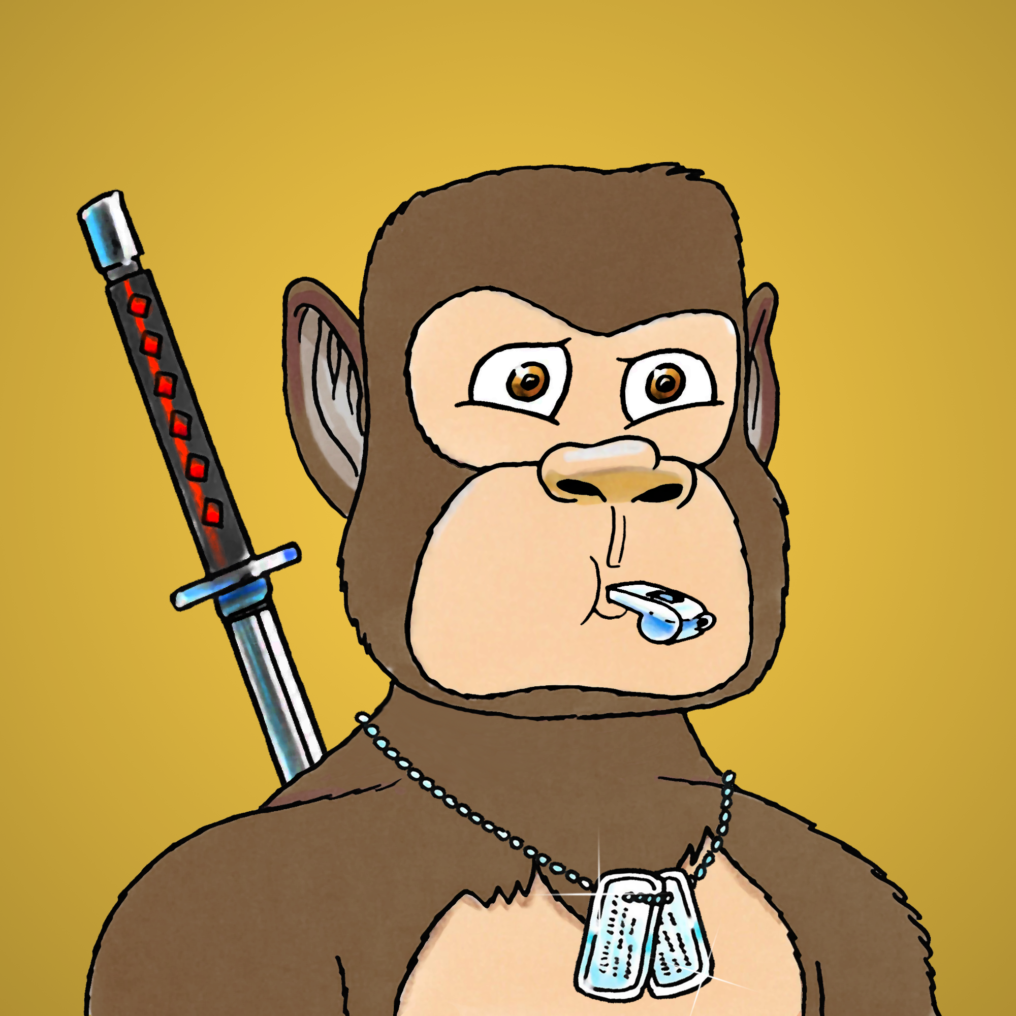 George Trosley - Jungle Freaks - Jungle Freak 6140 - NFT # 6140