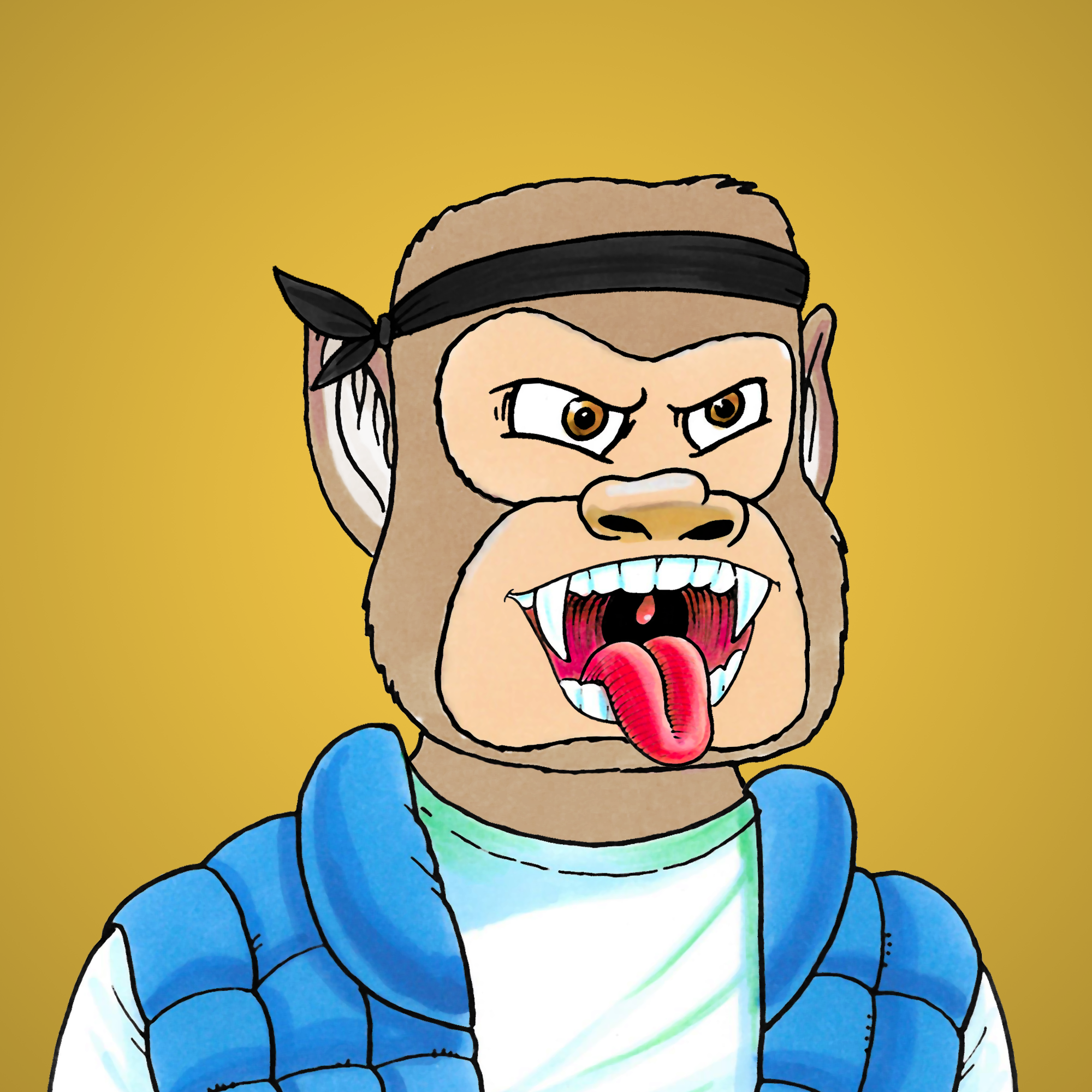 George Trosley - Jungle Freaks - Jungle Freak 6158 - NFT # 6158